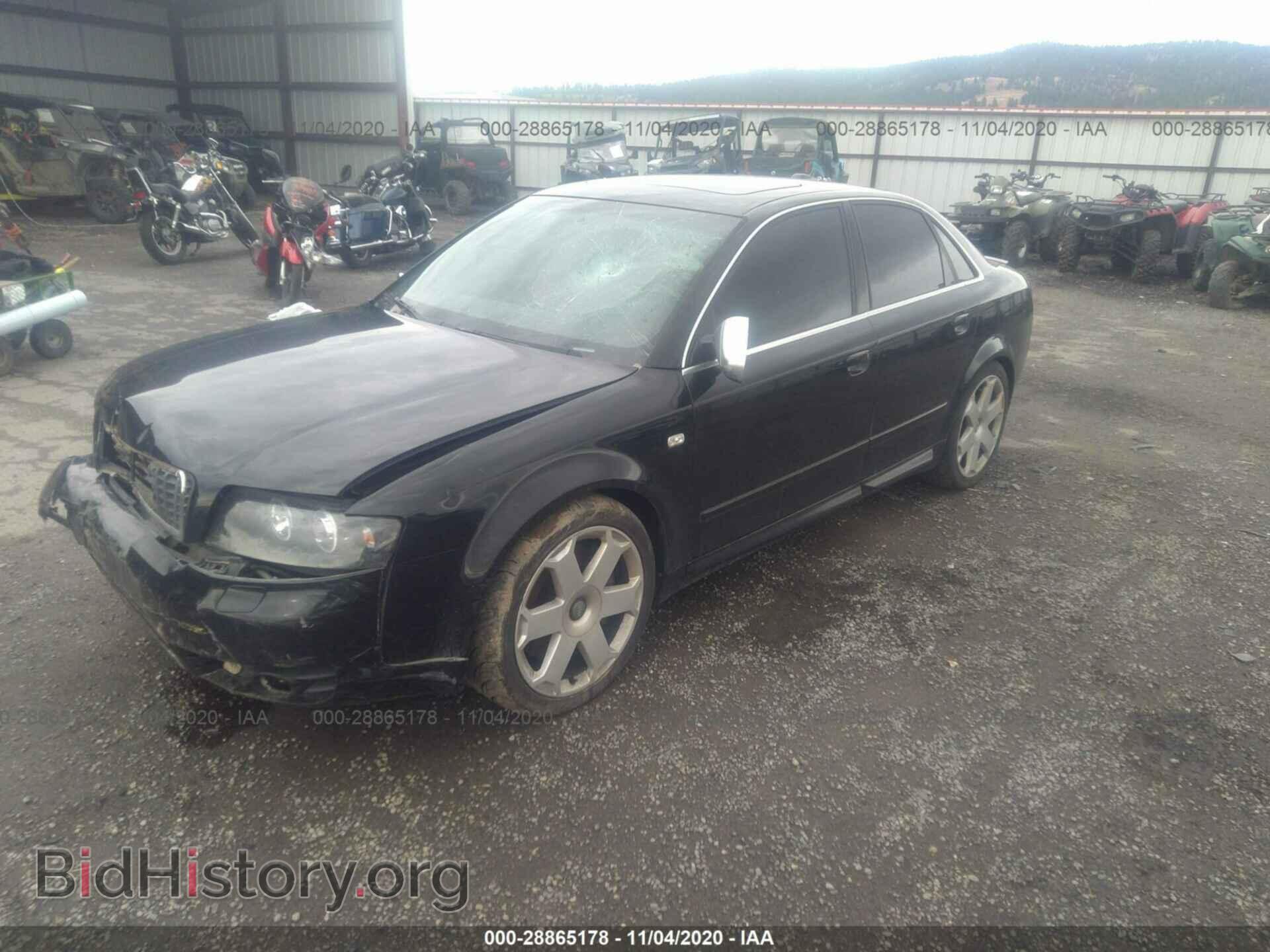 2005 AUDI S4 - VIN: WAUPL68E25A051720 - Фото 2