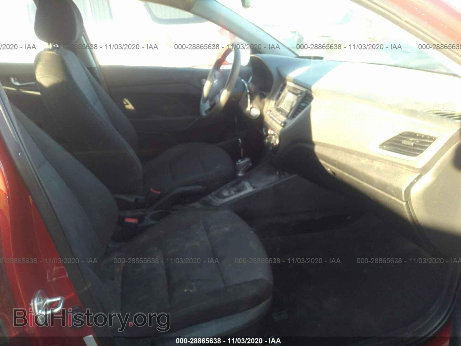 2018 HYUNDAI ACCENT - VIN: 3KPC24A31JE028678 - Фото 4