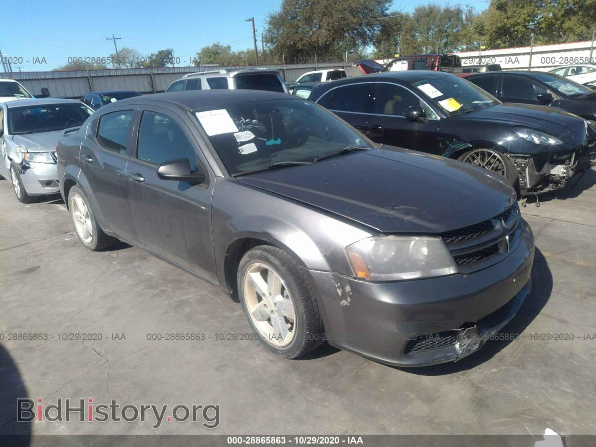 Фотография 1C3CDZAG5DN770340 - DODGE AVENGER 2013