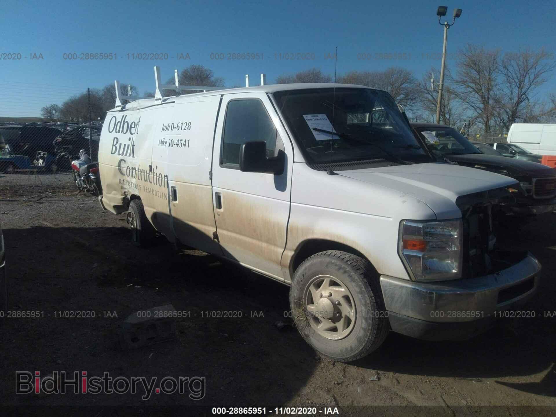 Photo 1FTNS2EL7BDA81394 - FORD ECONOLINE CARGO VAN 2011