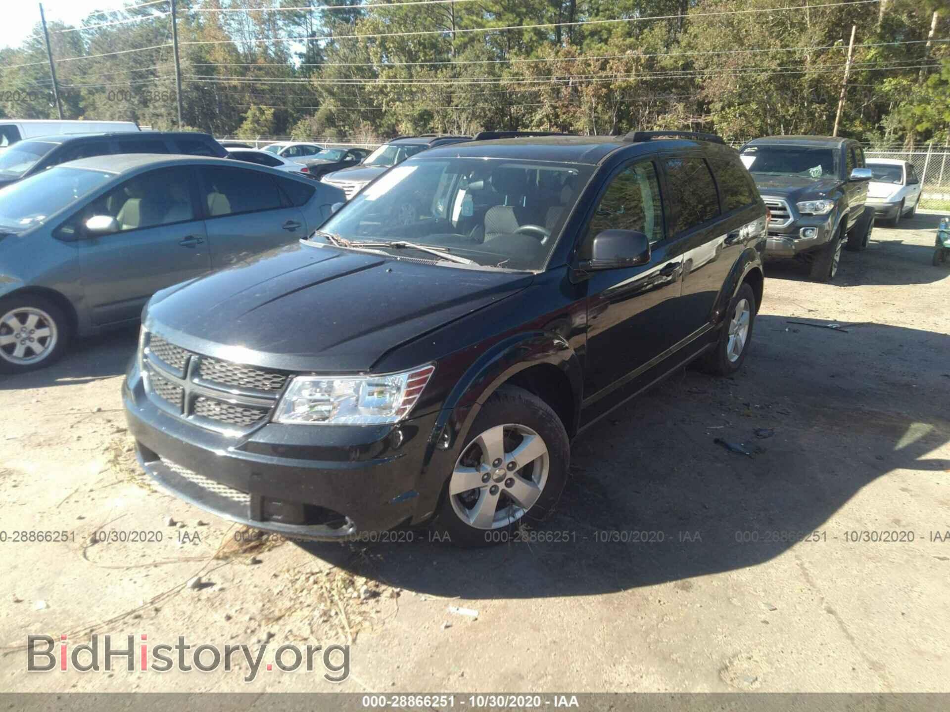 2011 DODGE JOURNEY - VIN: 3D4PG1FG0BT520289 - Фото 2