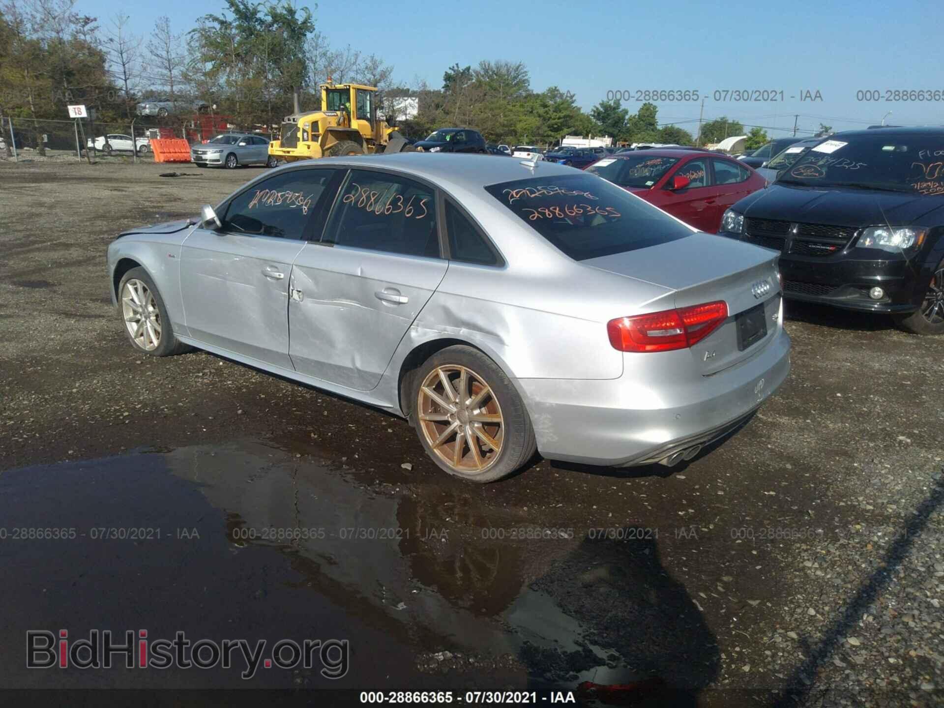 2014 AUDI A4 - VIN: WAUFFAFL8EN036171 - Фото 3