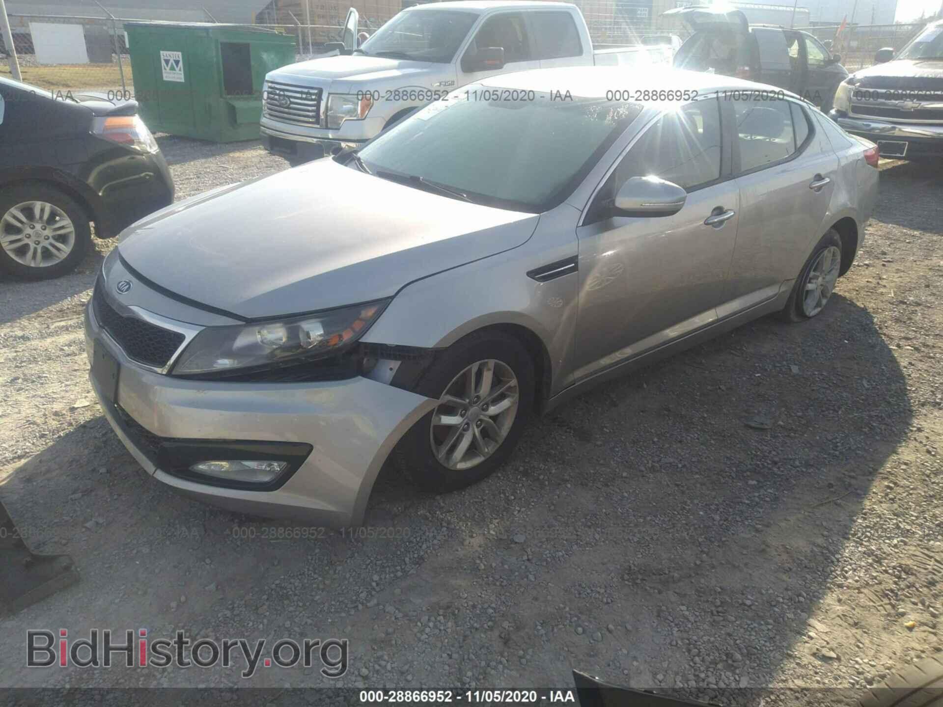 2012 KIA OPTIMA - VIN: 5XXGM4A74CG021443 - Фото 2