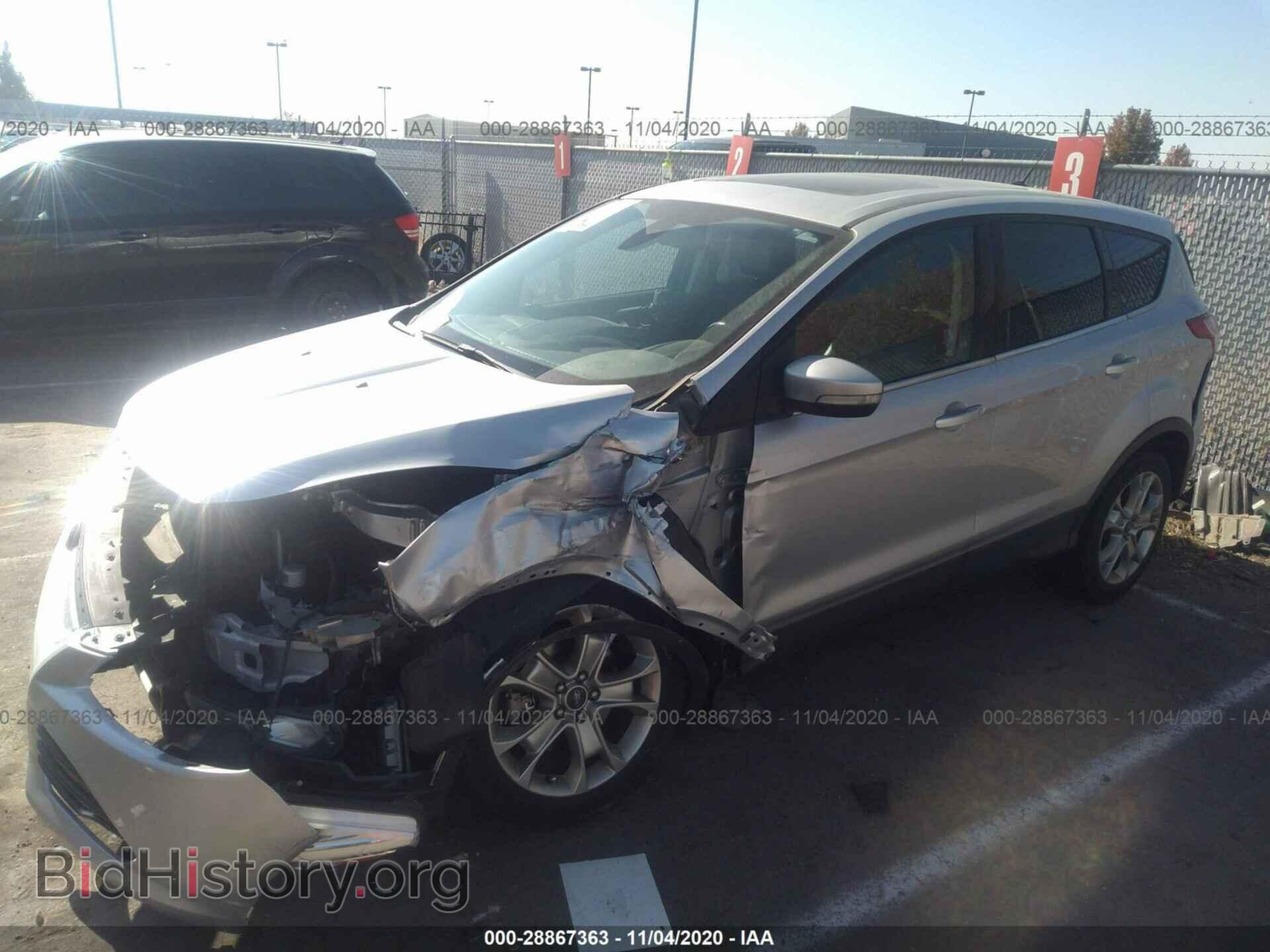 2013 FORD ESCAPE - VIN: 1FMCU9H98DUA94549 - Фото 2