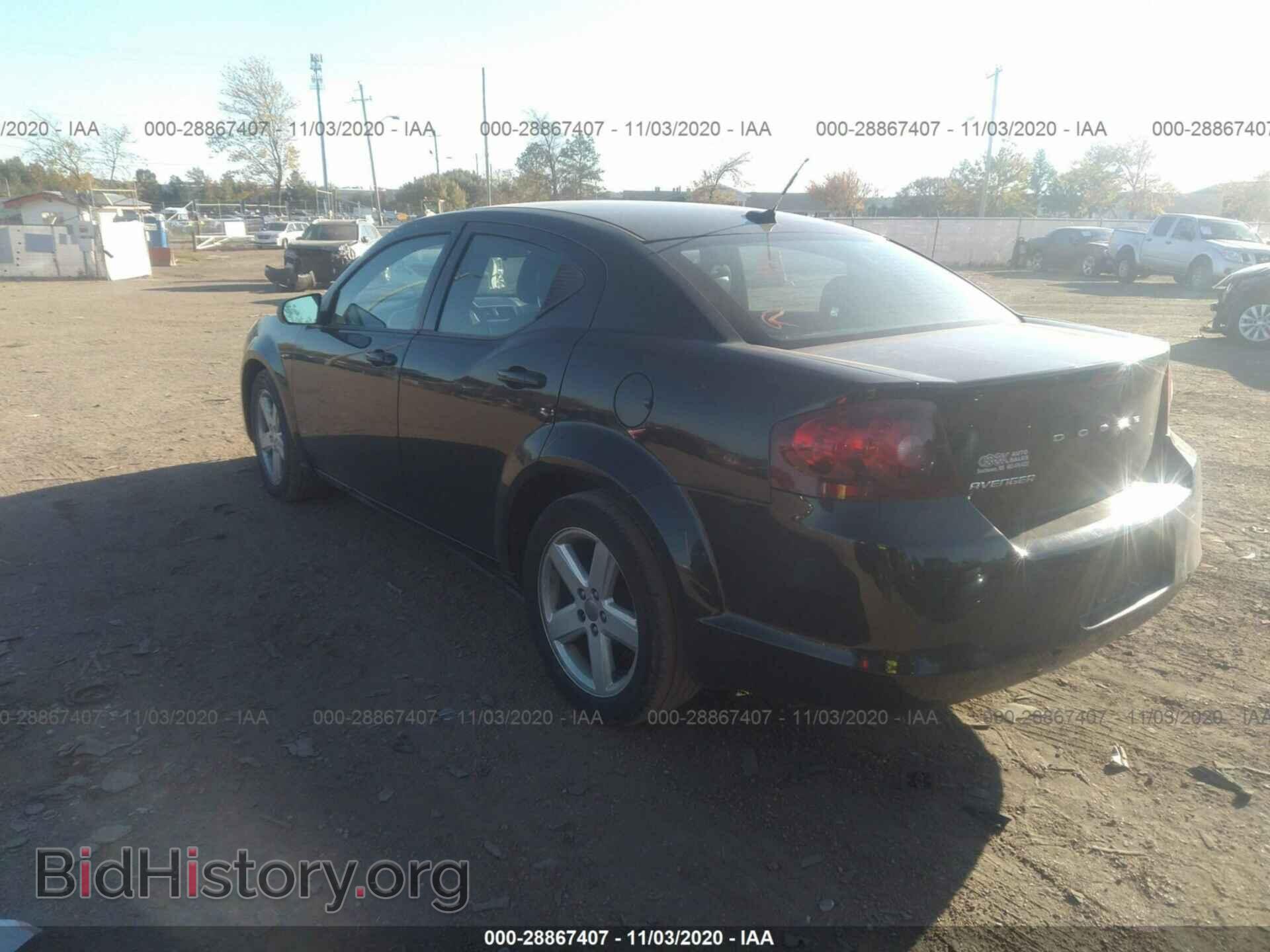 2013 DODGE AVENGER - VIN: 1C3CDZAB8DN648558 - Photo 3