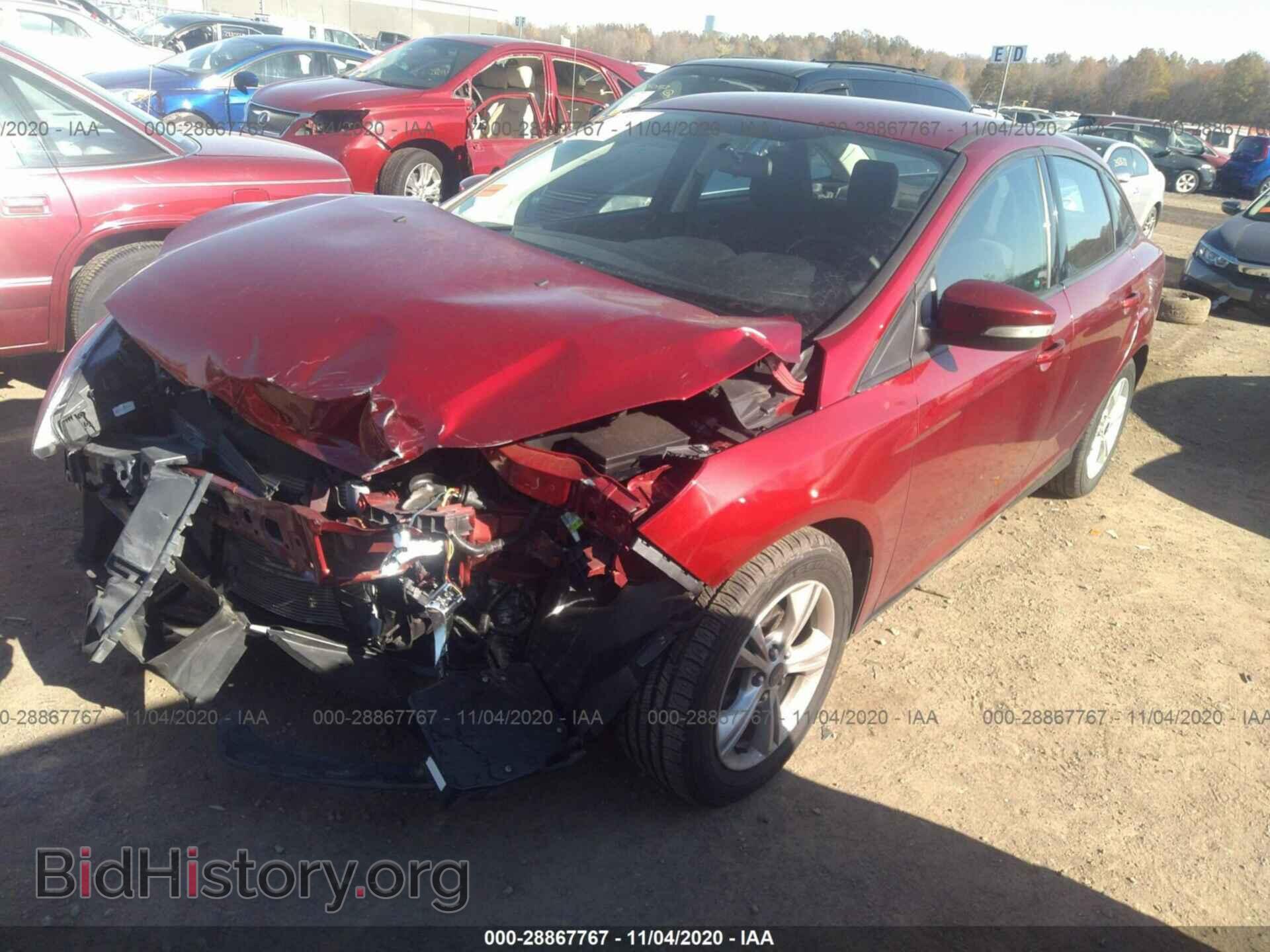 2014 FORD FOCUS - VIN: 1FADP3F25EL388555 - Фото 2