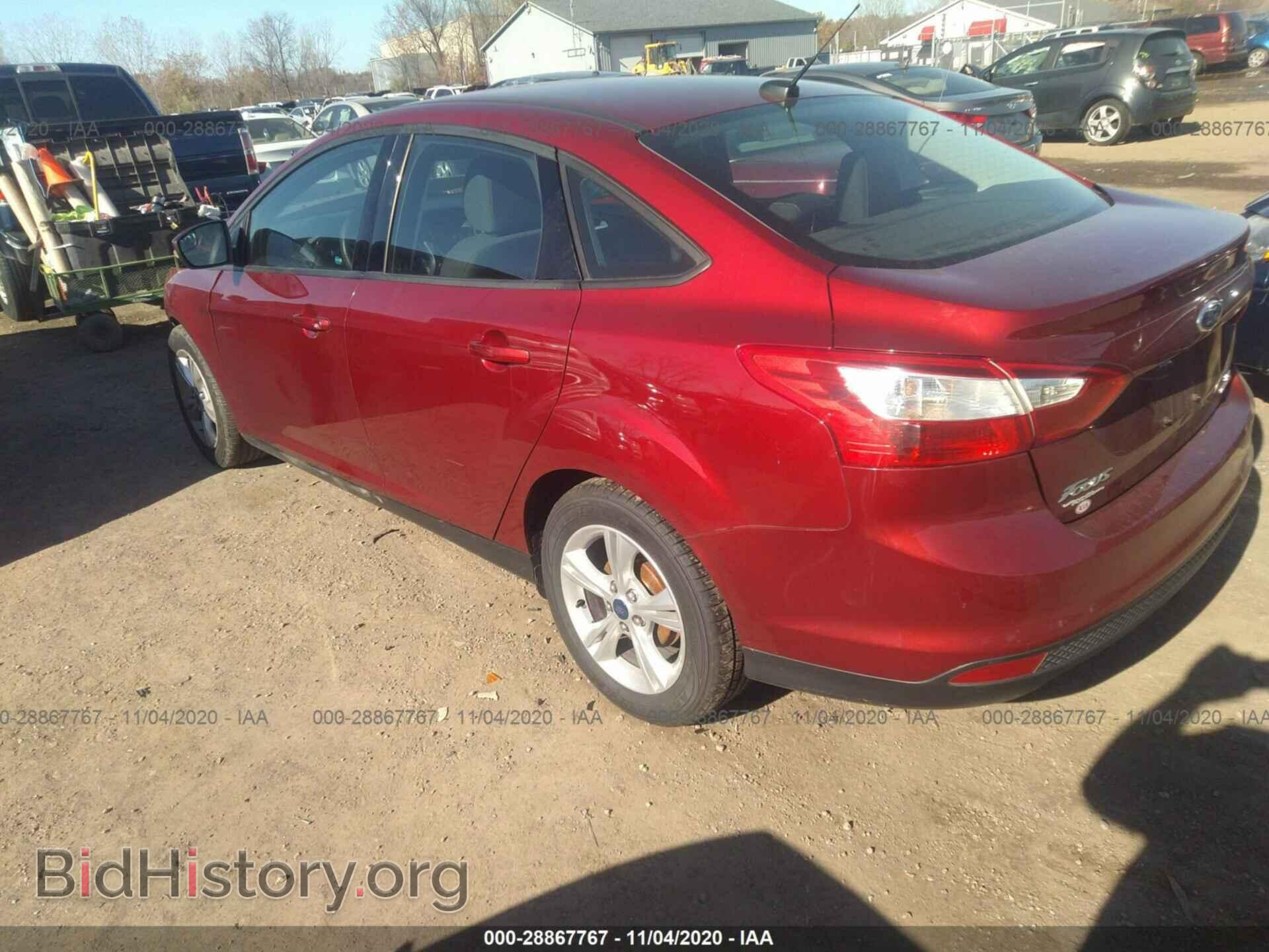 2014 FORD FOCUS - VIN: 1FADP3F25EL388555 - Фото 3