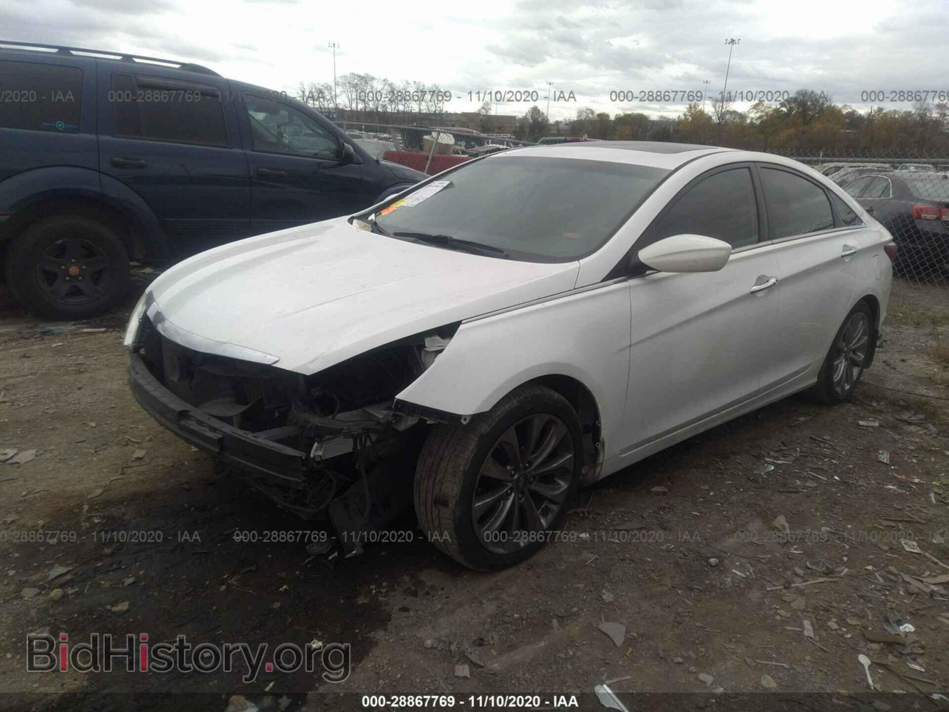 2012 HYUNDAI SONATA - VIN: 5NPEC4AB4CH422557 - Фото 2