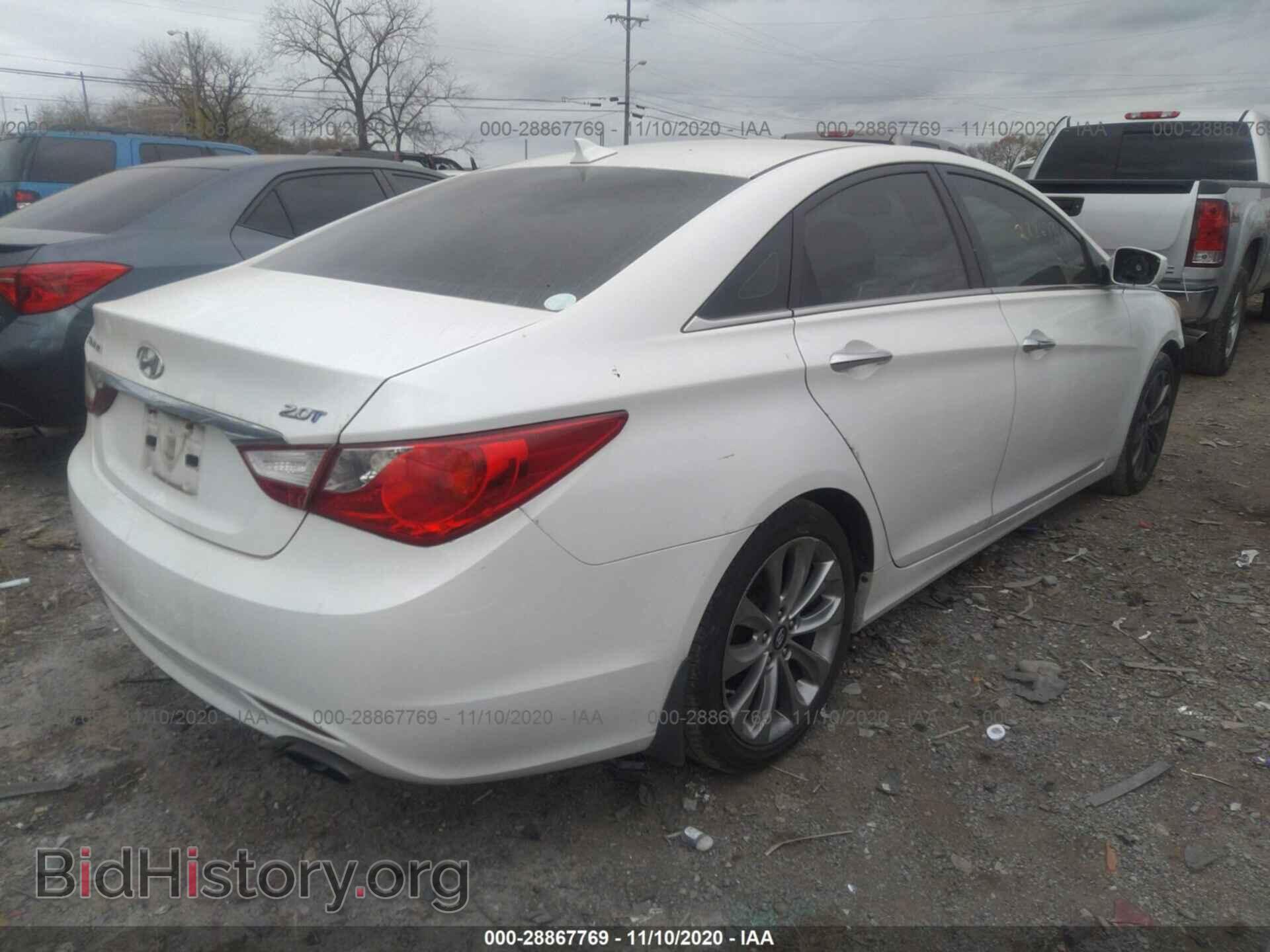 2012 HYUNDAI SONATA - VIN: 5NPEC4AB4CH422557 - Фото 4