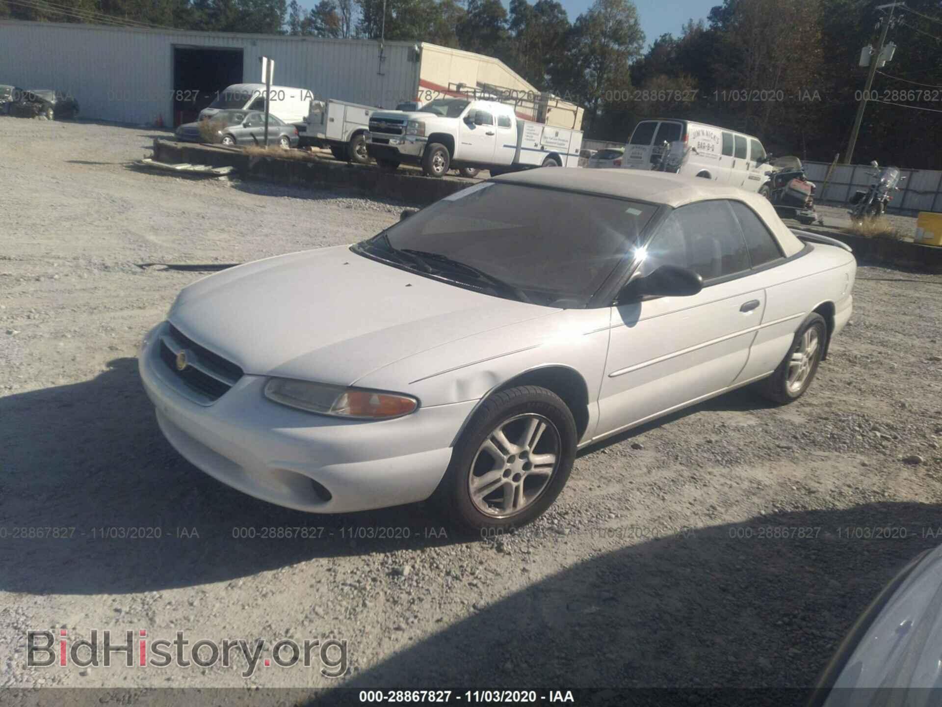 1998 CHRYSLER SEBRING - VIN: 3C3EL45X4WT229033 - Фото 2