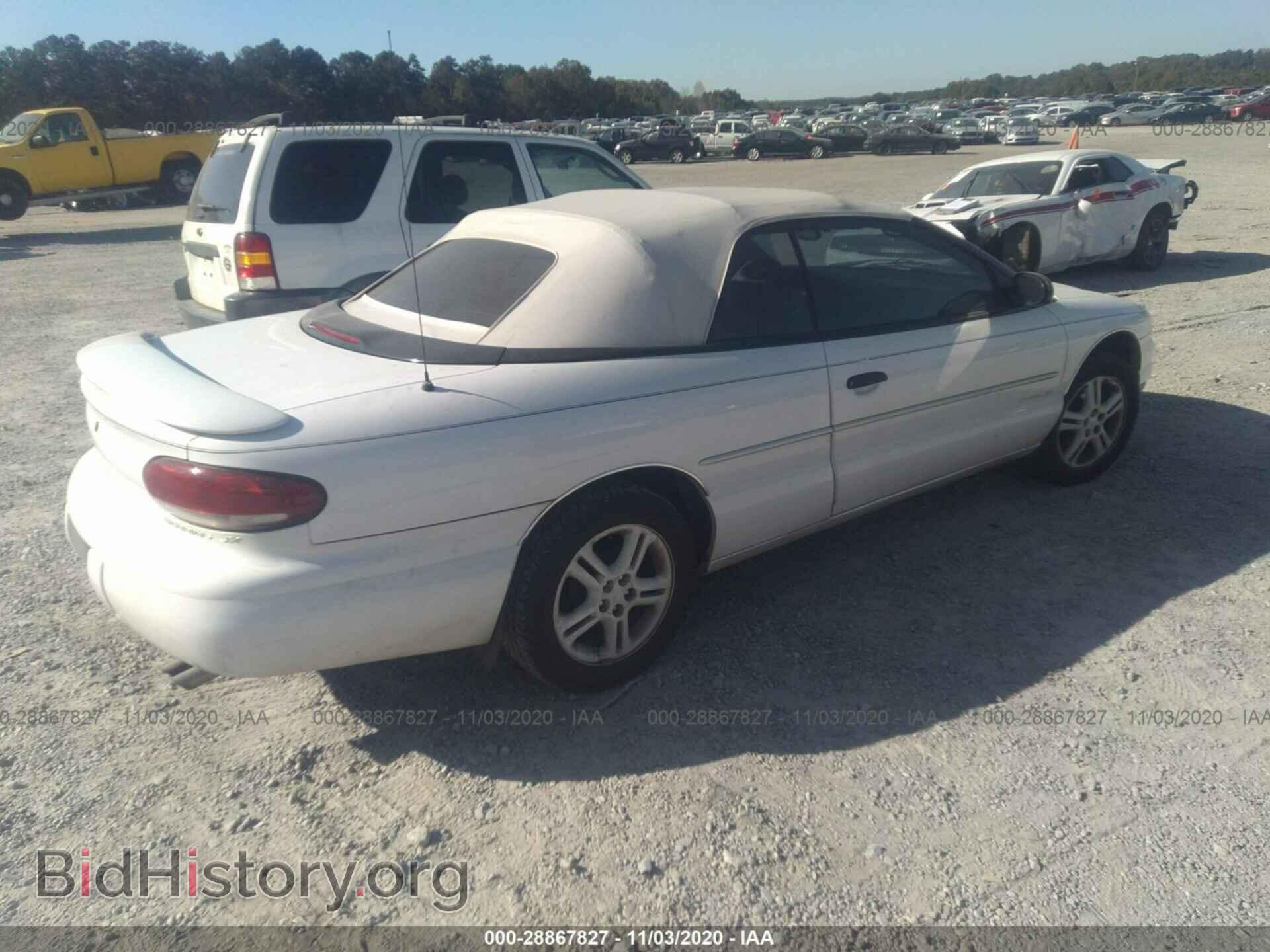 1998 CHRYSLER SEBRING - VIN: 3C3EL45X4WT229033 - Фото 4