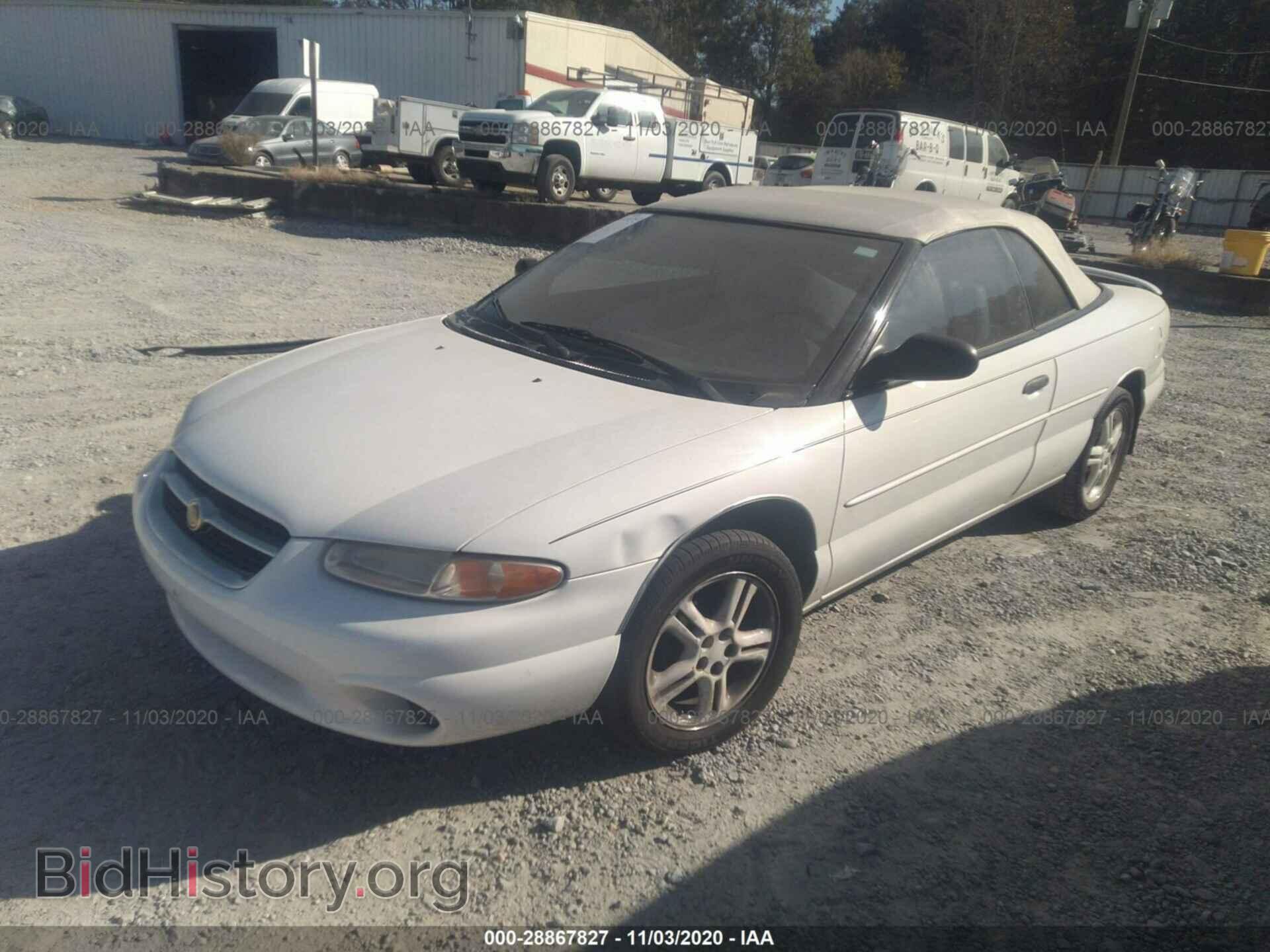 1998 CHRYSLER SEBRING - VIN: 3C3EL45X4WT229033 - Фото 6