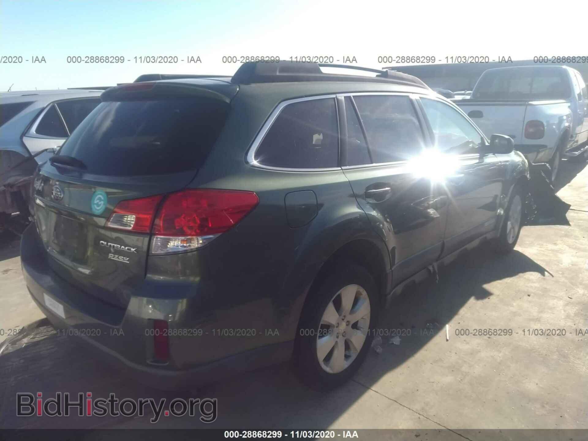 2011 SUBARU OUTBACK - VIN: 4S4BRBCC2B3389270 - Фото 4