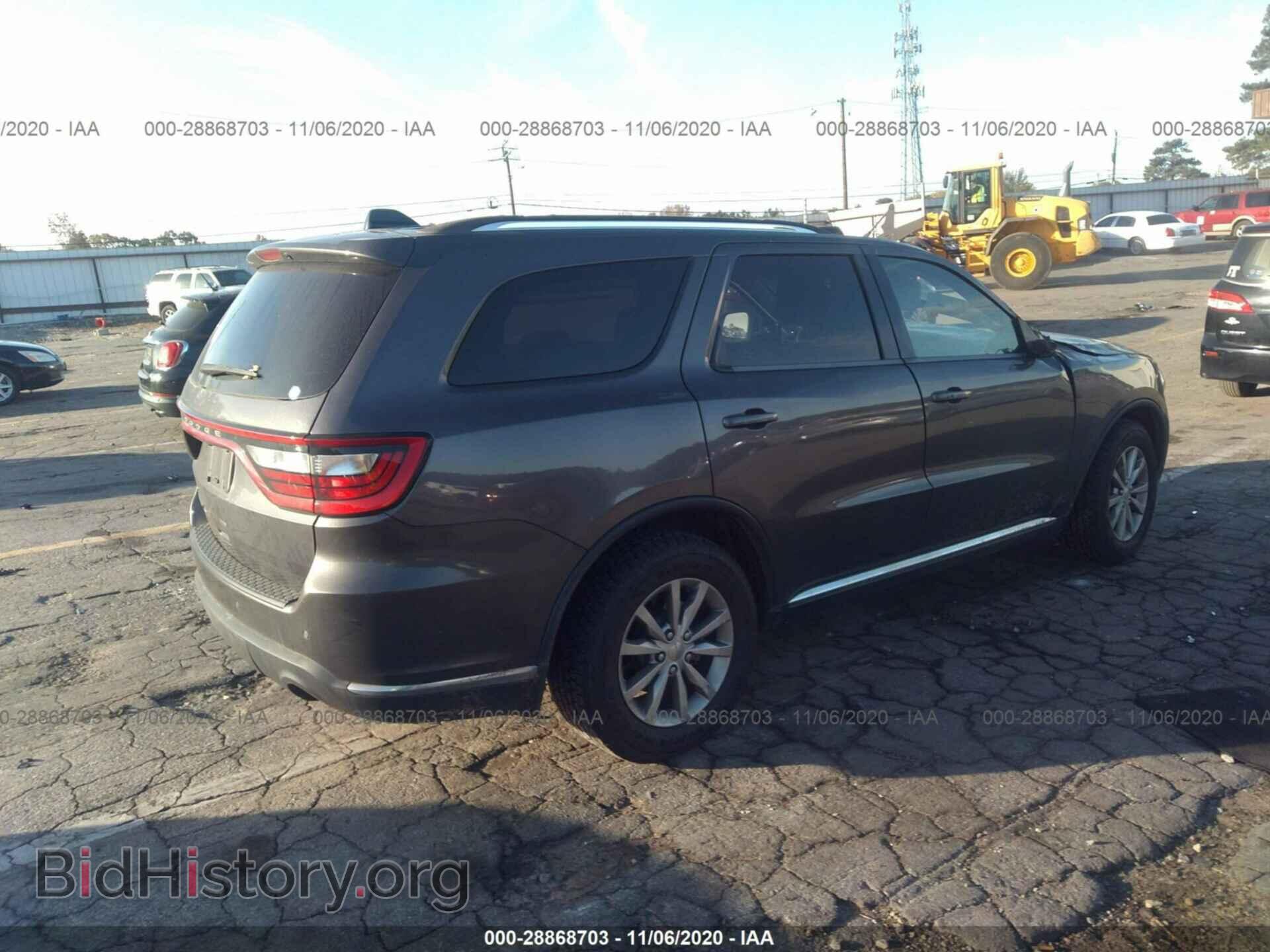 2016 DODGE DURANGO - VIN: 1C4RDHAG0GC353353 - Фото 4
