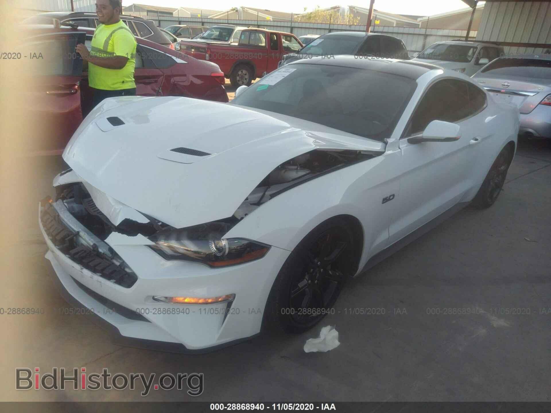 2020 FORD MUSTANG - VIN: 1FA6P8CF6L5124520 - Фото 2