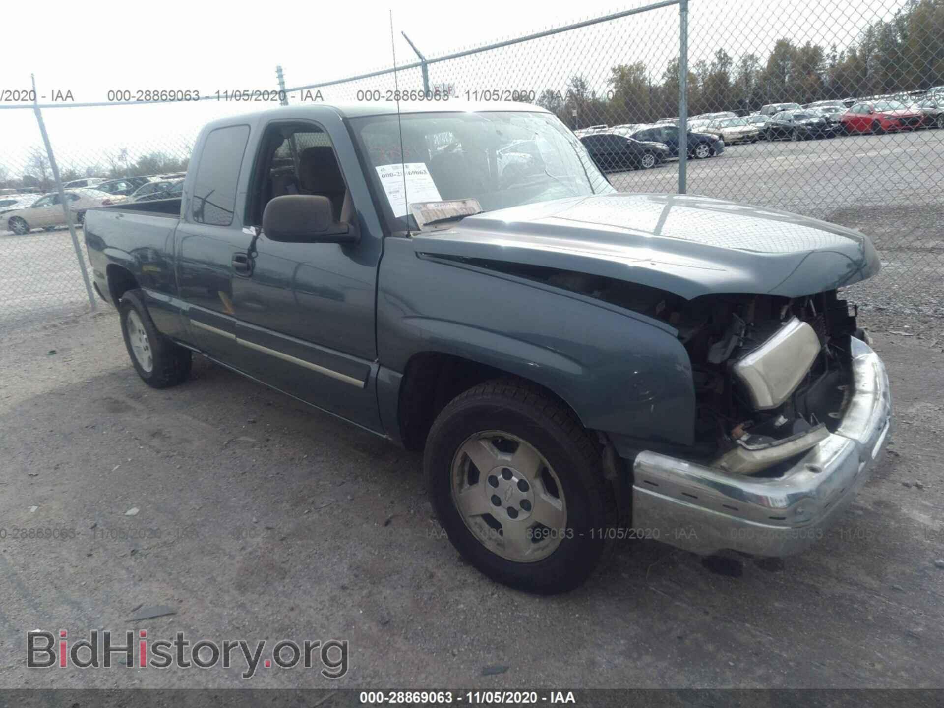 Фотография 1GCEC19Z36Z279971 - CHEVROLET SILVERADO 1500 2006