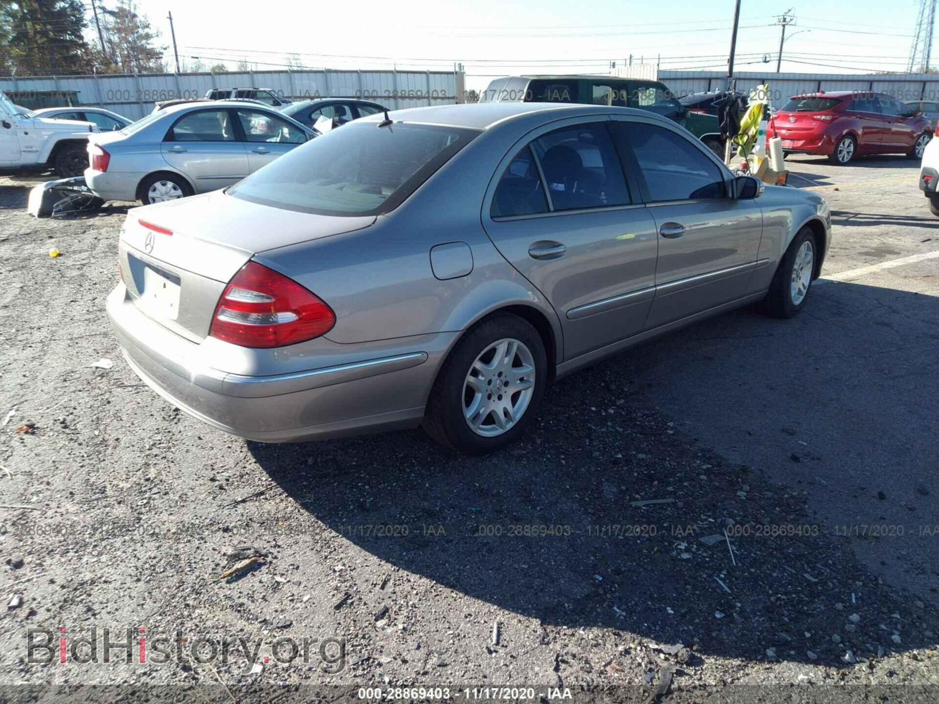 2003 MERCEDES-BENZ E-CLASS - VIN: WDBUF65J13A147459 - Photo 4
