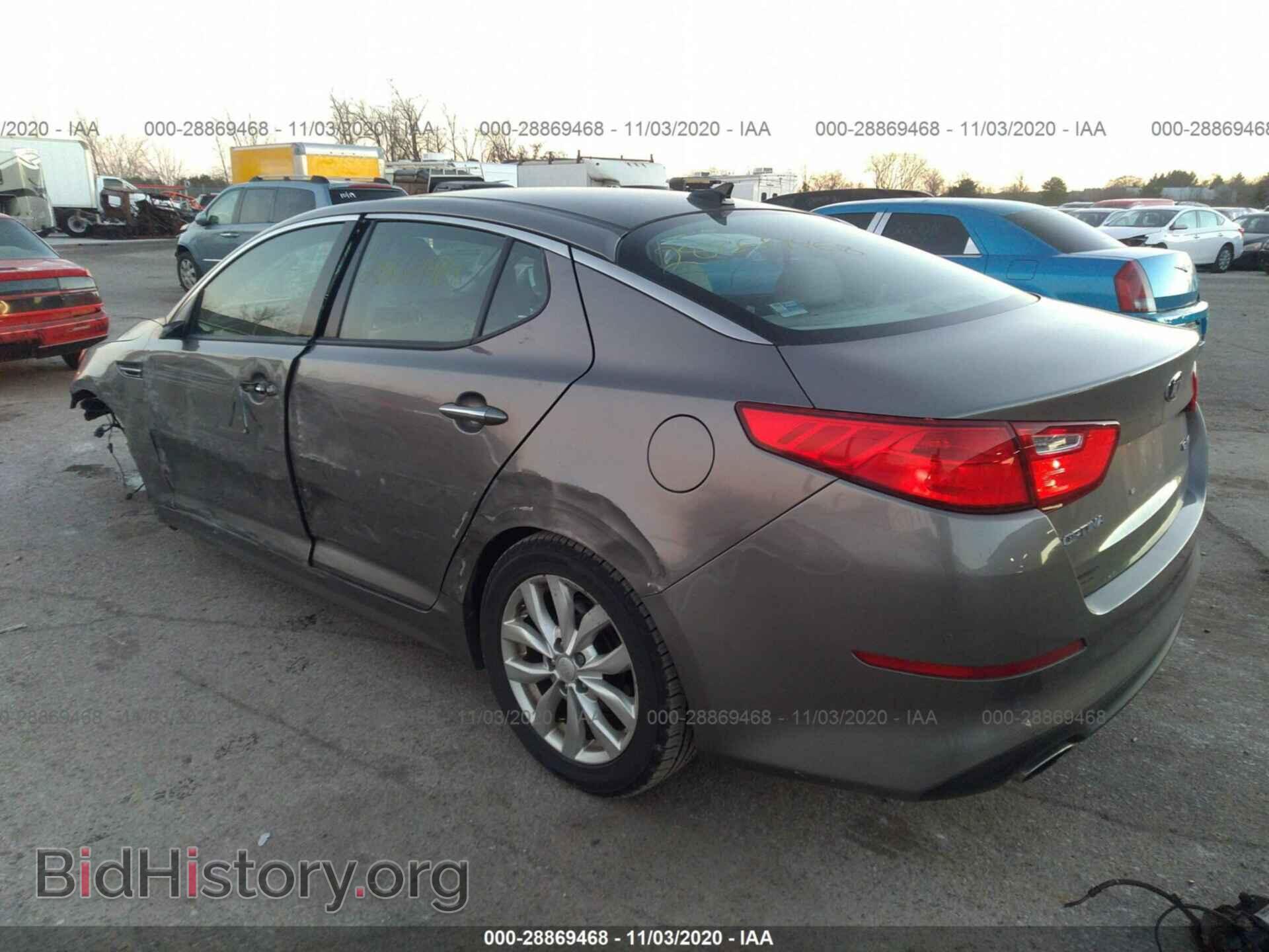 2014 KIA OPTIMA - VIN: 5XXGN4A73EG288492 - Фото 3