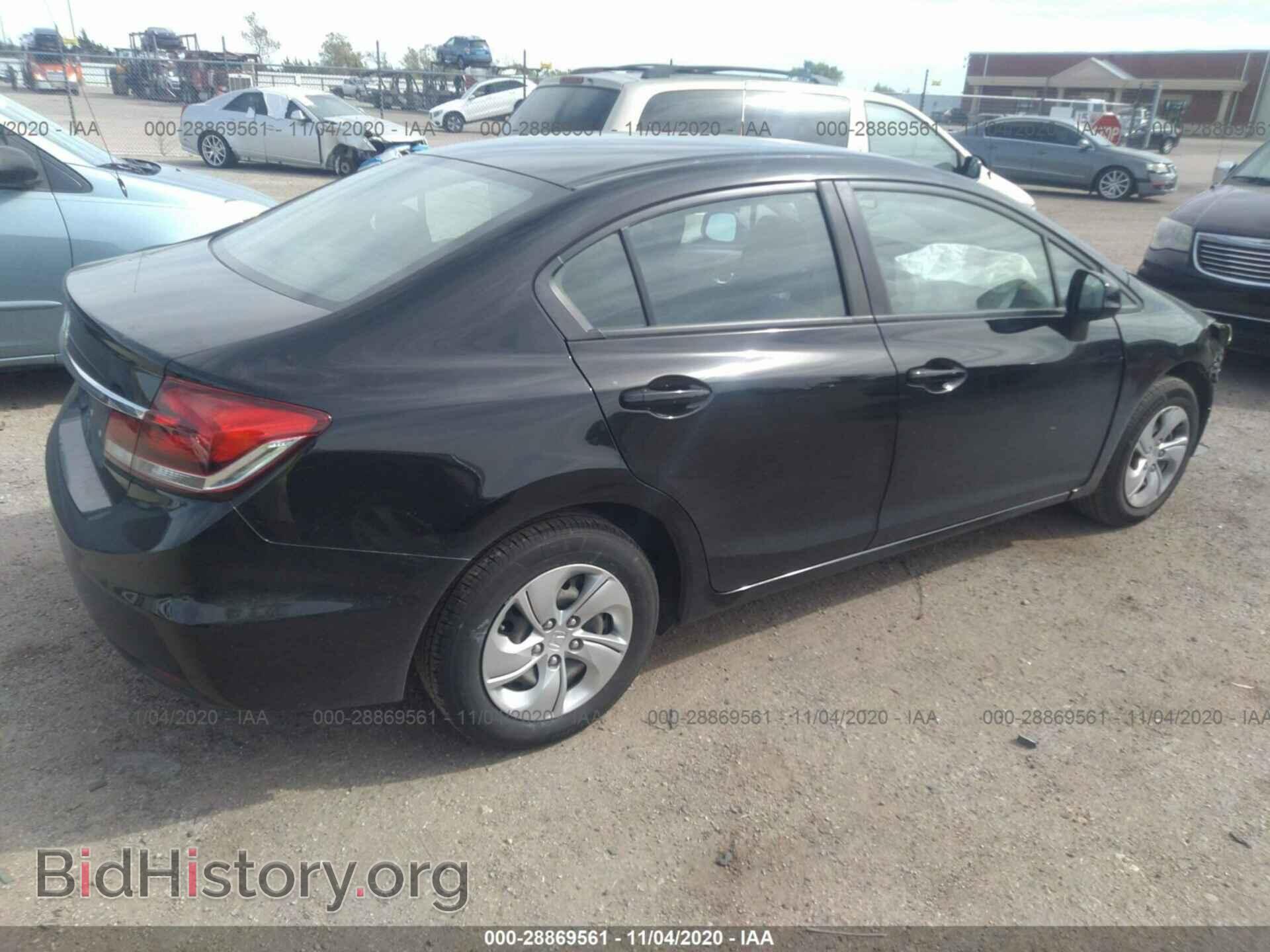 2013 HONDA CIVIC SDN - VIN: 19XFB2F52DE065609 - Фото 4