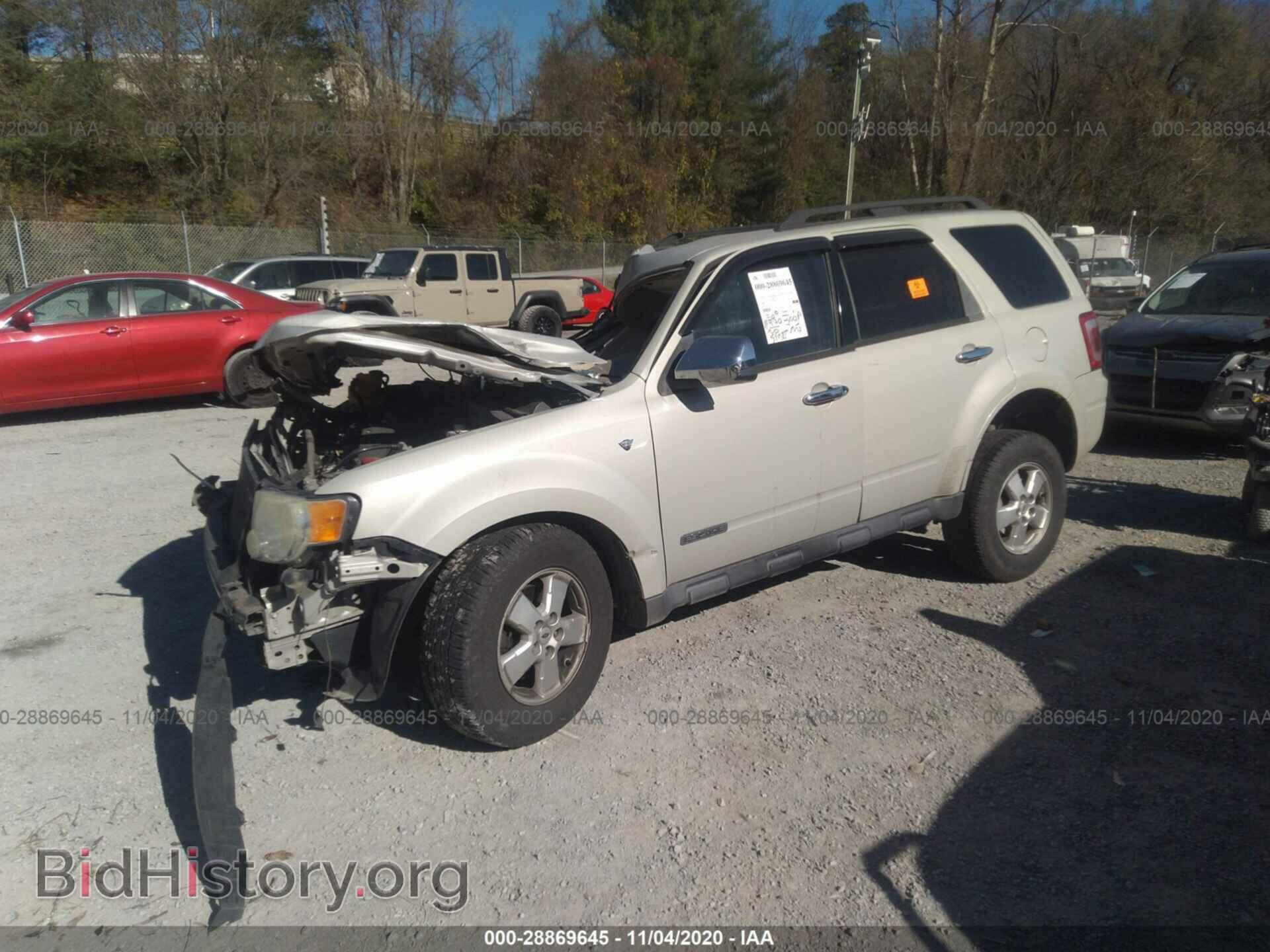 2008 FORD ESCAPE - VIN: 1FMCU93178KA92715 - Фото 2