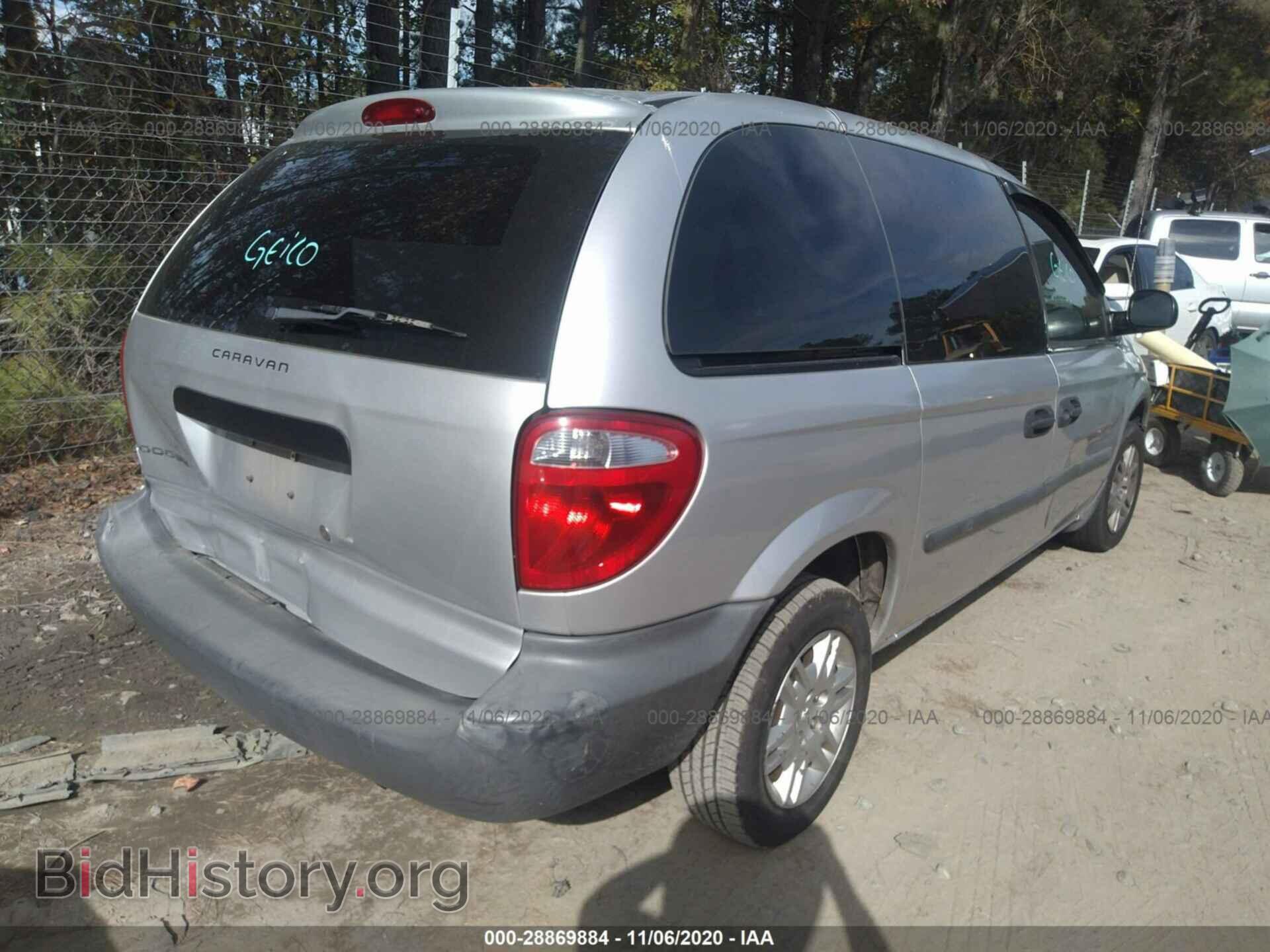 2006 DODGE CARAVAN - VIN: 1D4GP25B96B674762 - Фото 4