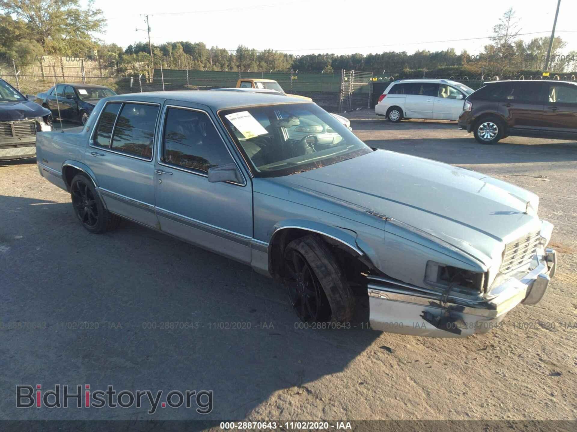 Photo 1G6CD53BXN4280363 - CADILLAC DEVILLE 1992