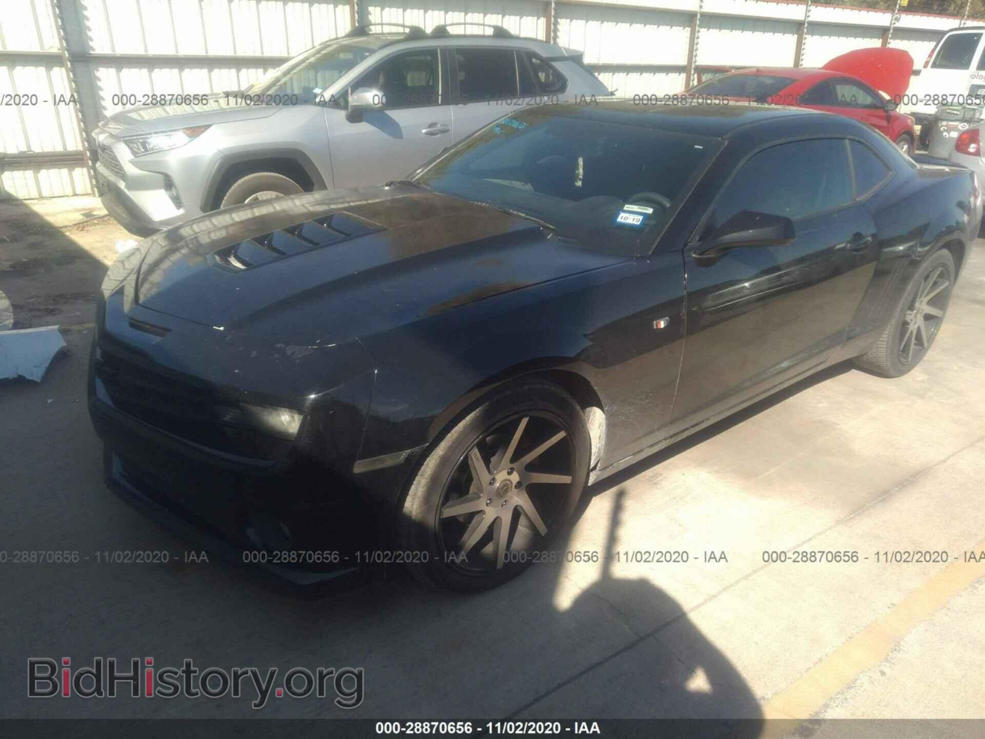2012 CHEVROLET CAMARO - VIN: 2G1FA1E39C9202046 - Фото 2