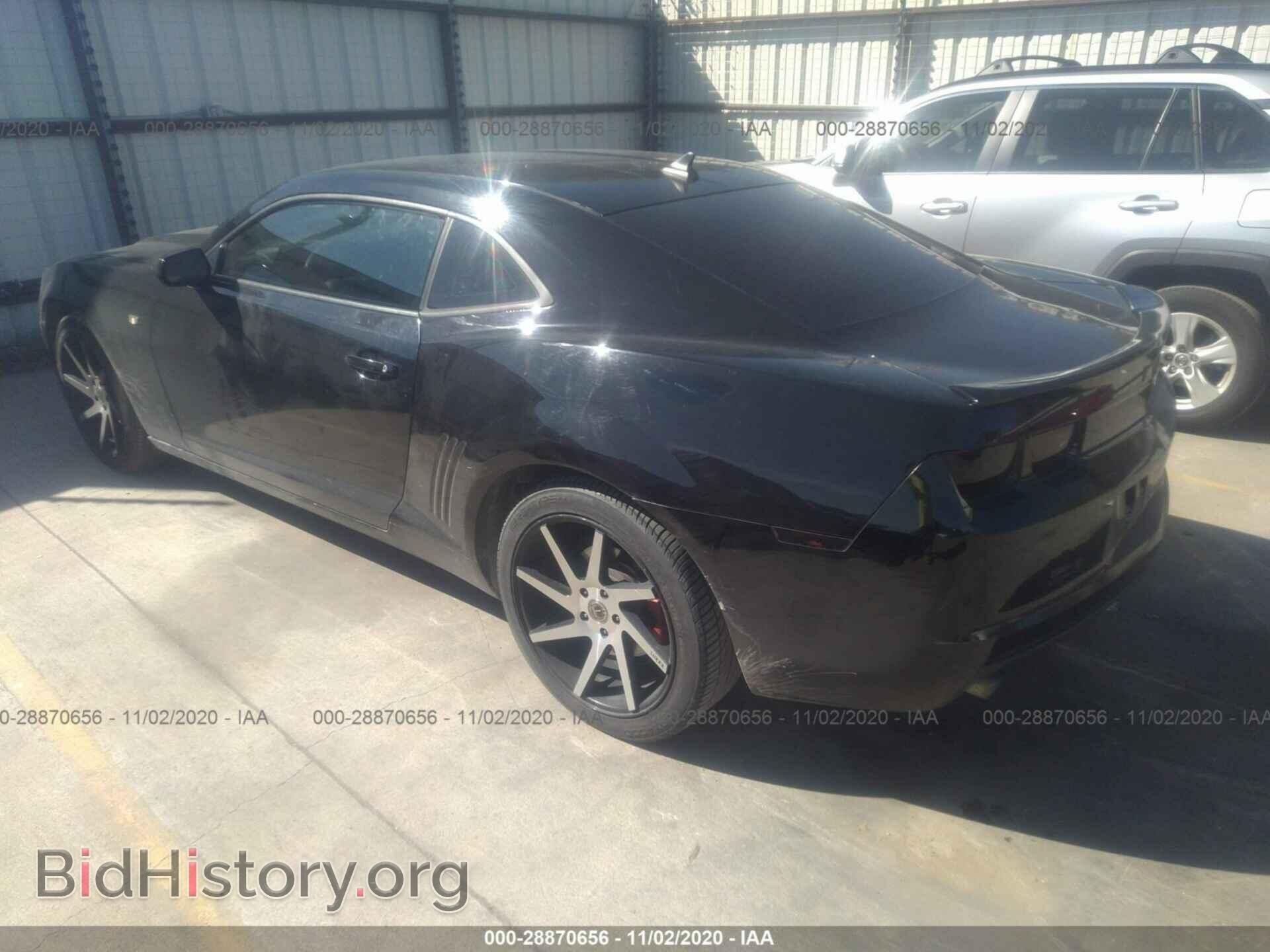 2012 CHEVROLET CAMARO - VIN: 2G1FA1E39C9202046 - Фото 3