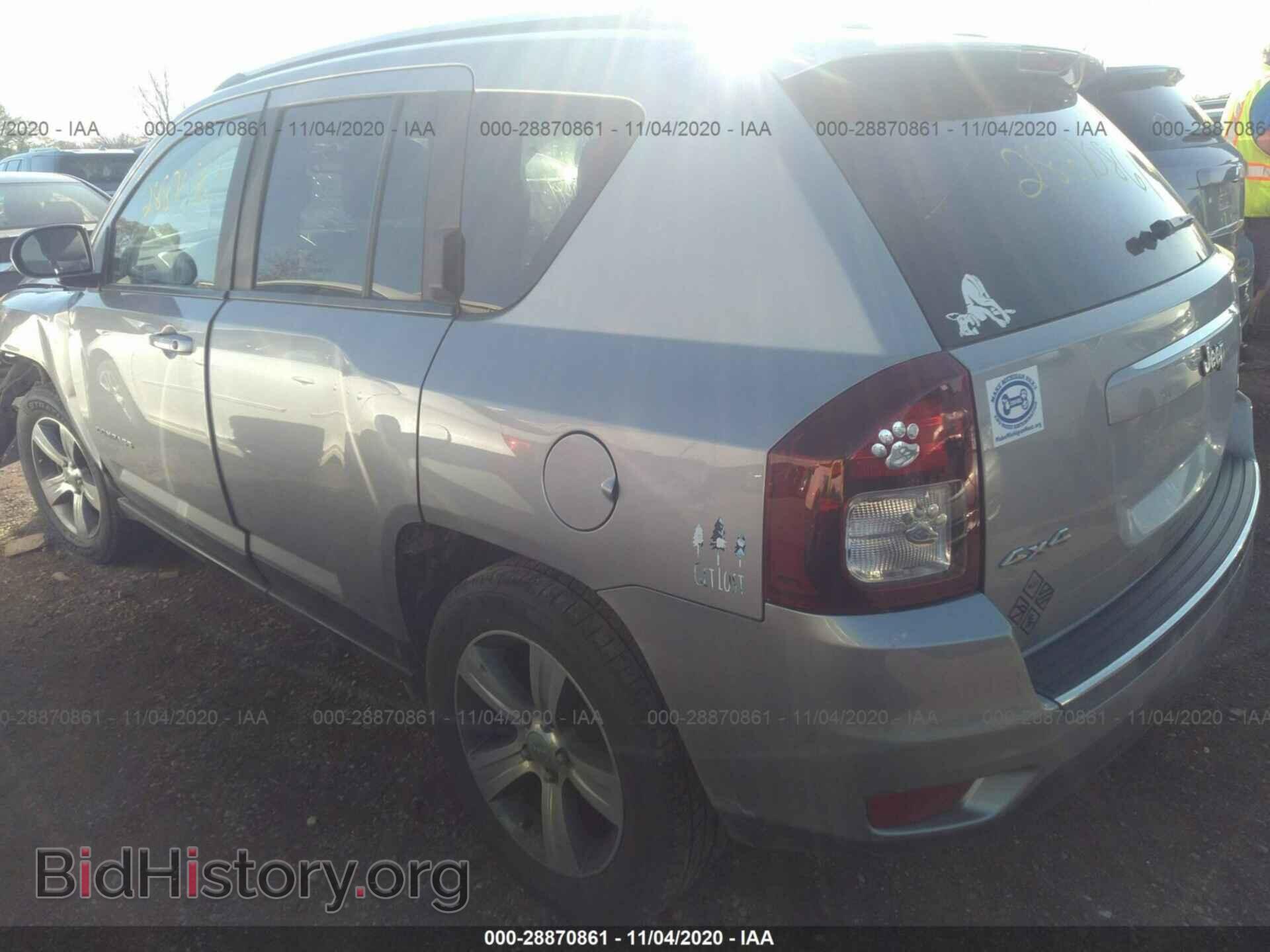 2017 JEEP COMPASS - VIN: 1C4NJDEB8HD139320 - Фото 3