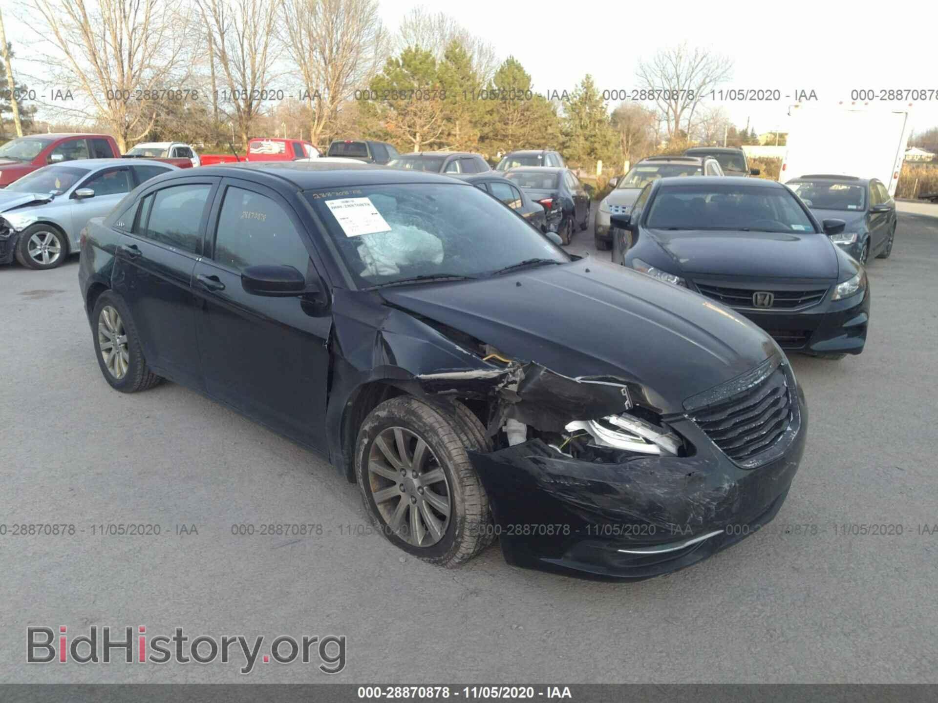 Фотография 1C3CCBBB8DN505215 - CHRYSLER 200 2013