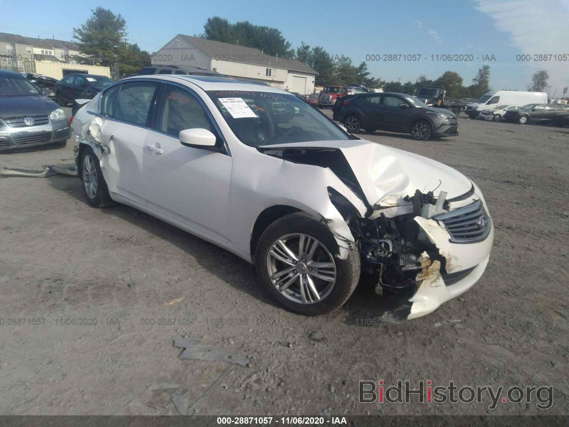 Photo JN1DV6AP3CM701648 - INFINITI G25 SEDAN 2012