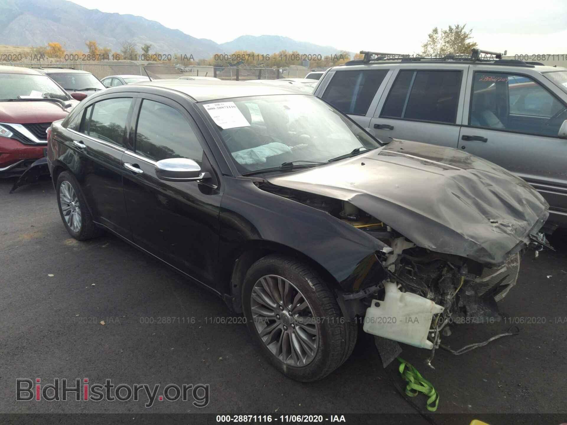 Фотография 1C3CCBCG4DN514410 - CHRYSLER 200 2013