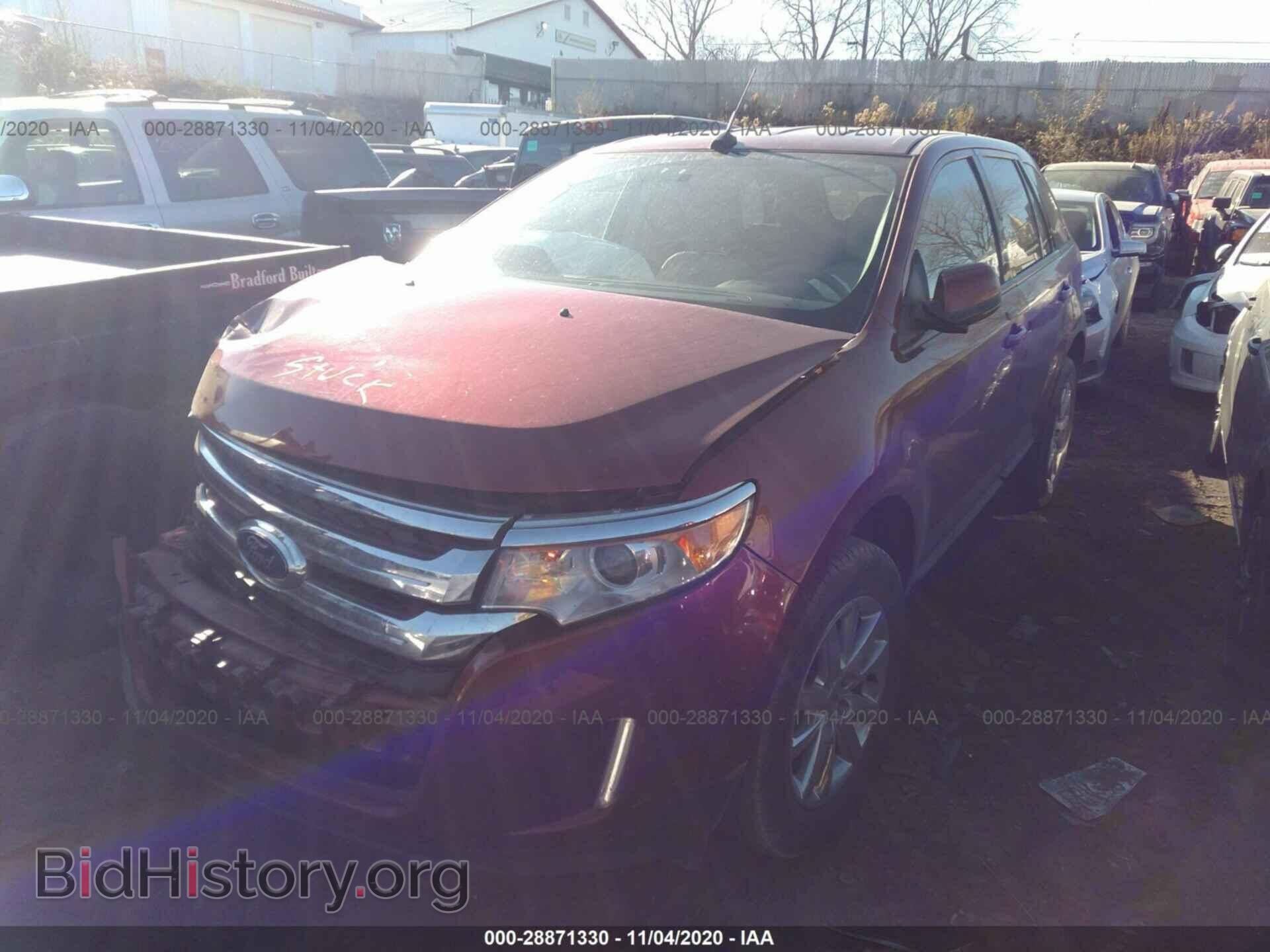 2014 FORD EDGE - VIN: 2FMDK3JCXEBB54447 - Фото 2