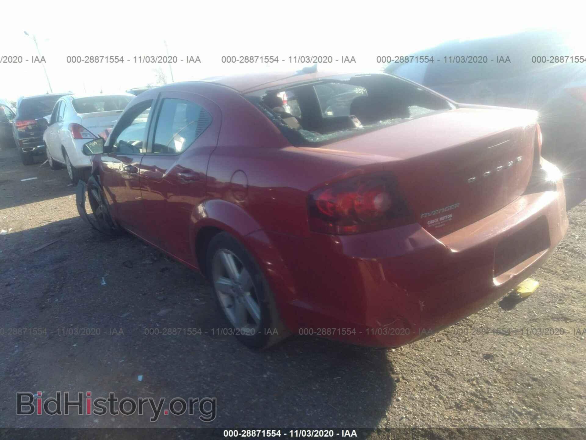 2013 DODGE AVENGER - VIN: 1C3CDZAB5DN566206 - Photo 3
