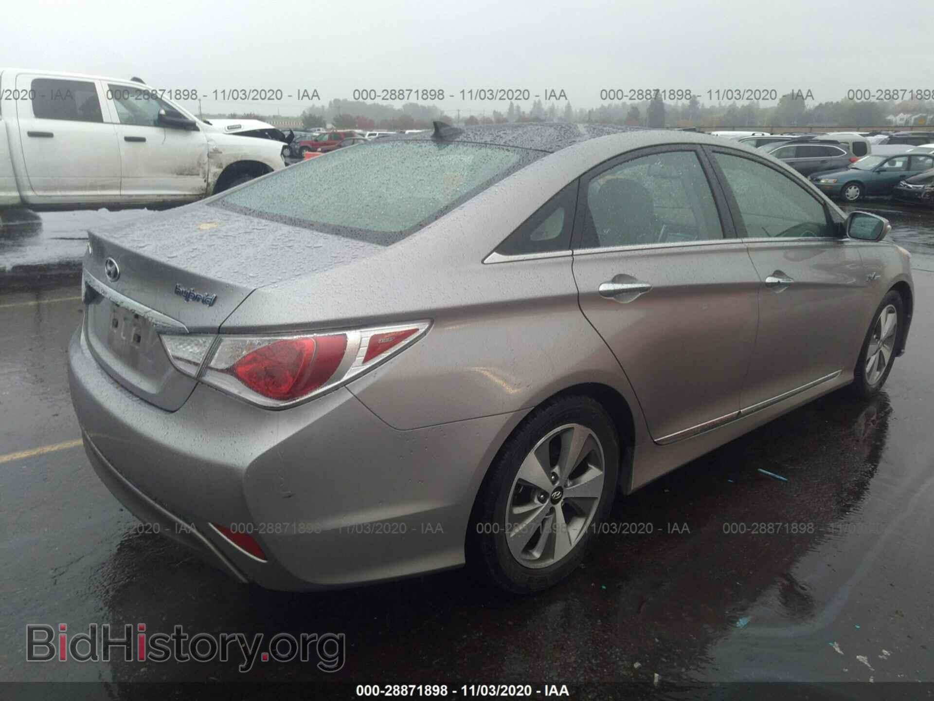 2012 HYUNDAI SONATA - VIN: KMHEC4A43CA038029 - Фото 4