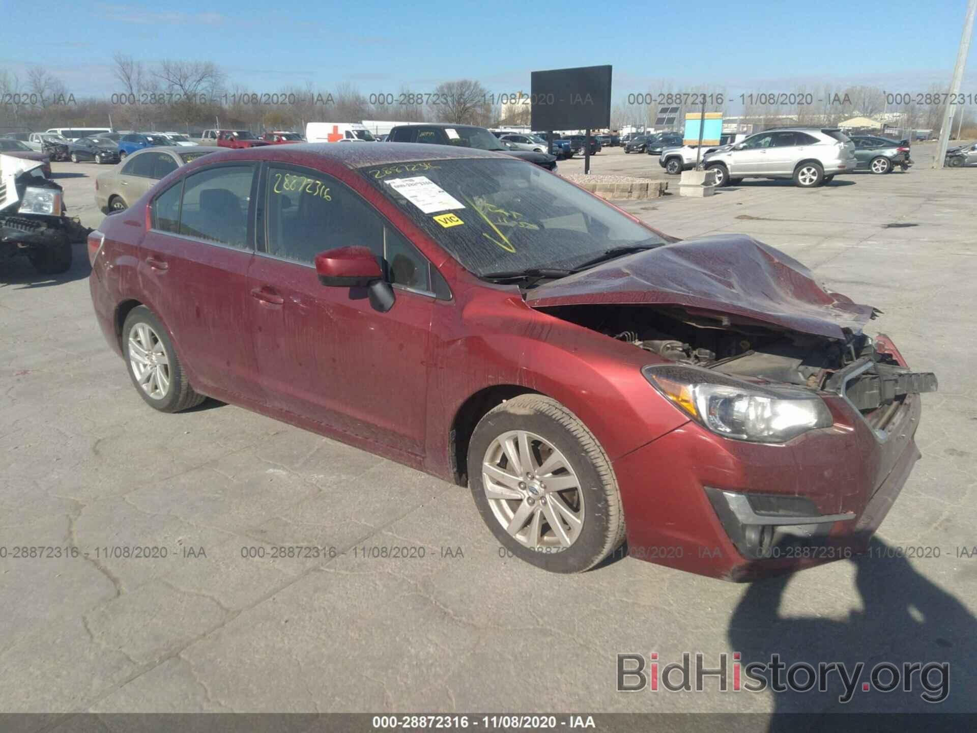 Photo JF1GJAB62GH012204 - SUBARU IMPREZA SEDAN 2016