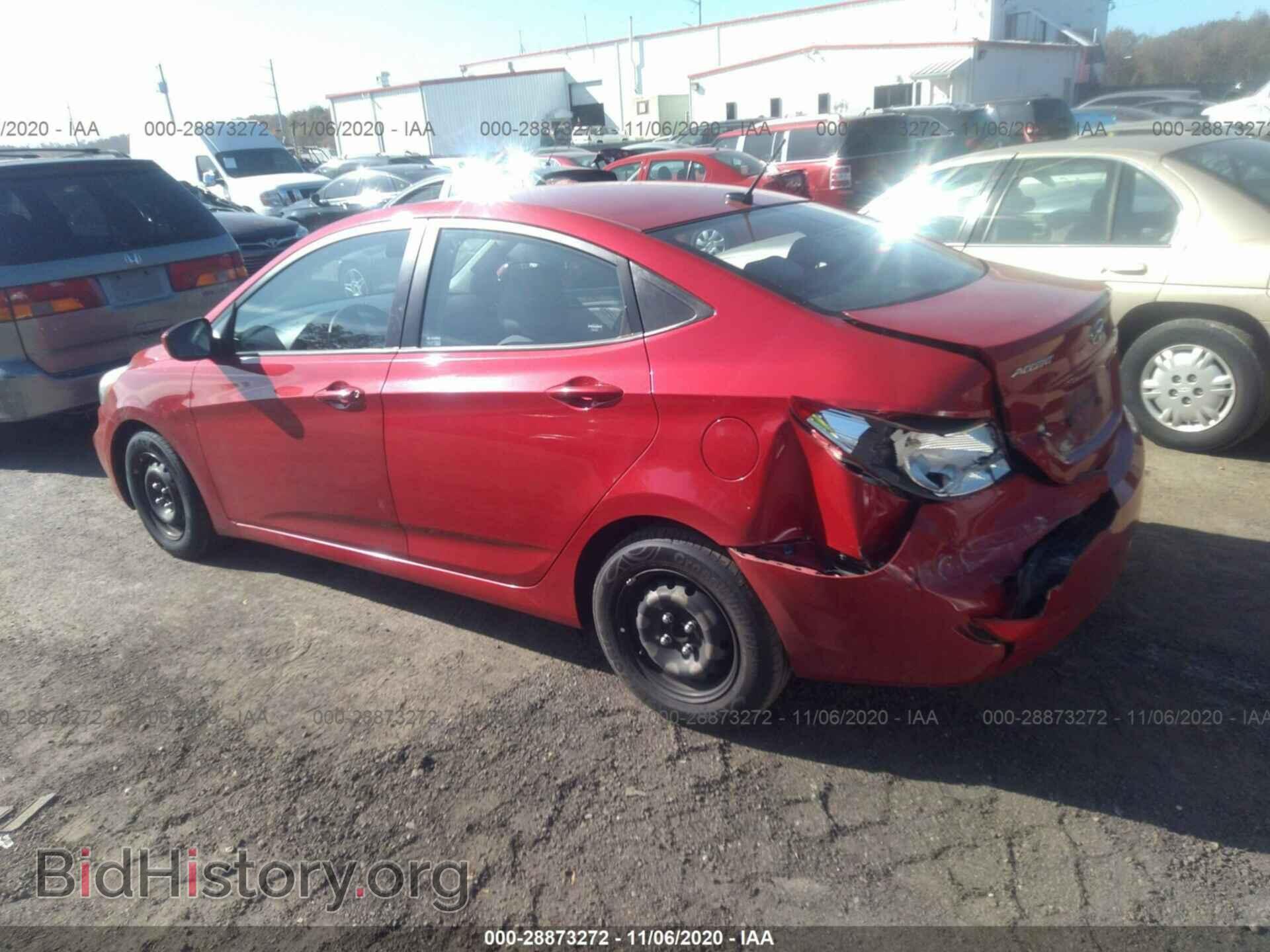 2016 HYUNDAI ACCENT - VIN: KMHCT4AE7GU963305 - Фото 3