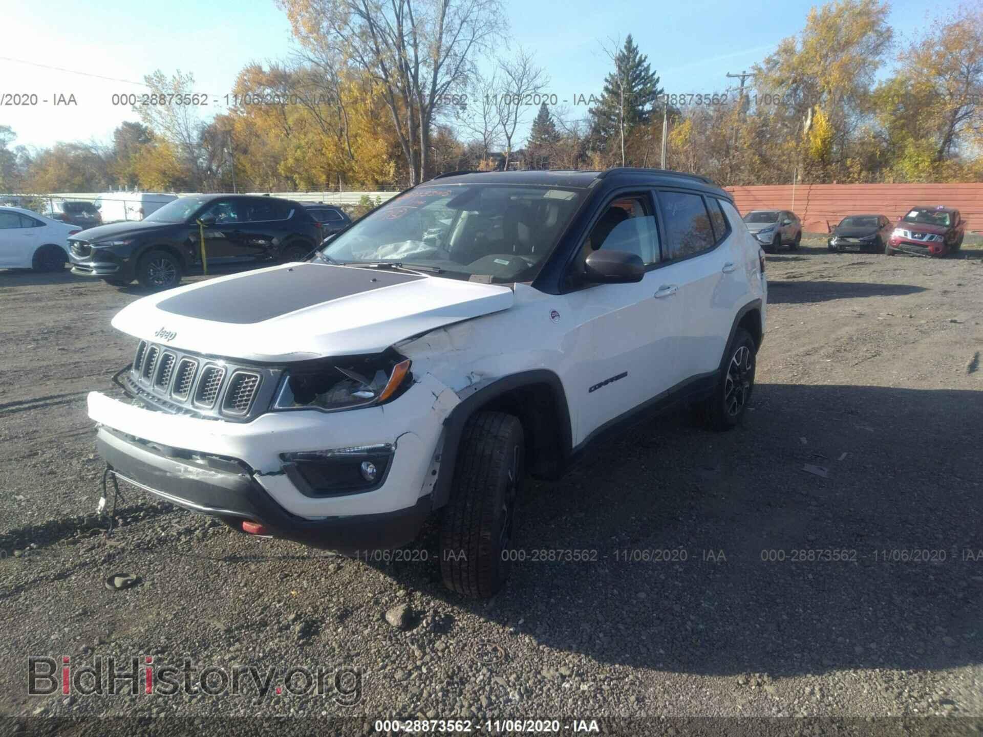 2020 JEEP COMPASS - VIN: 3C4NJDDB3LT214445 - Фото 2