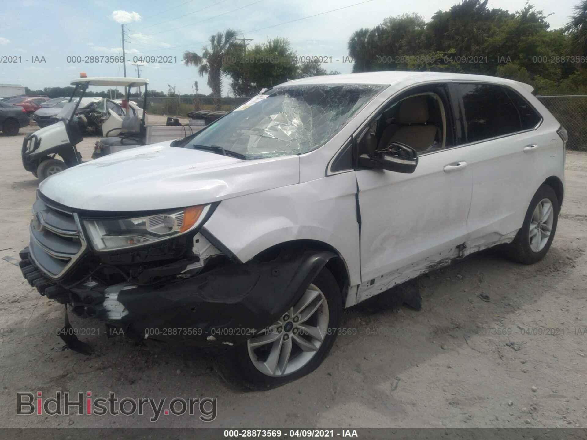 2017 FORD EDGE - VIN: 2FMPK3J90HBC14385 - Фото 2