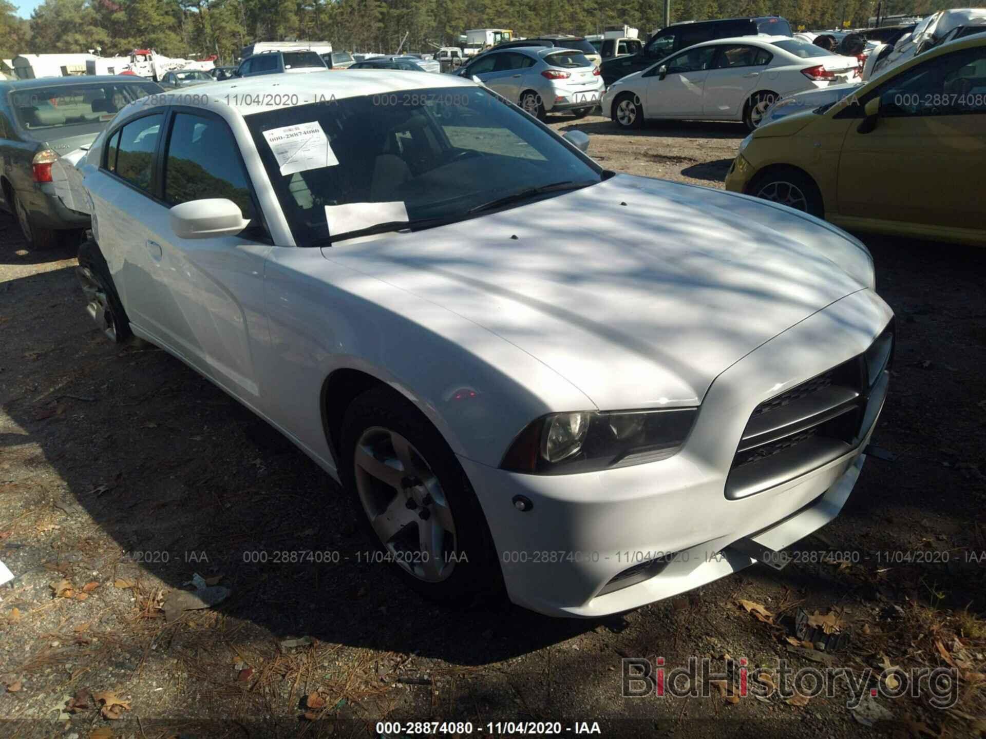 Photo 2C3CDXAT9DH712077 - DODGE CHARGER 2013