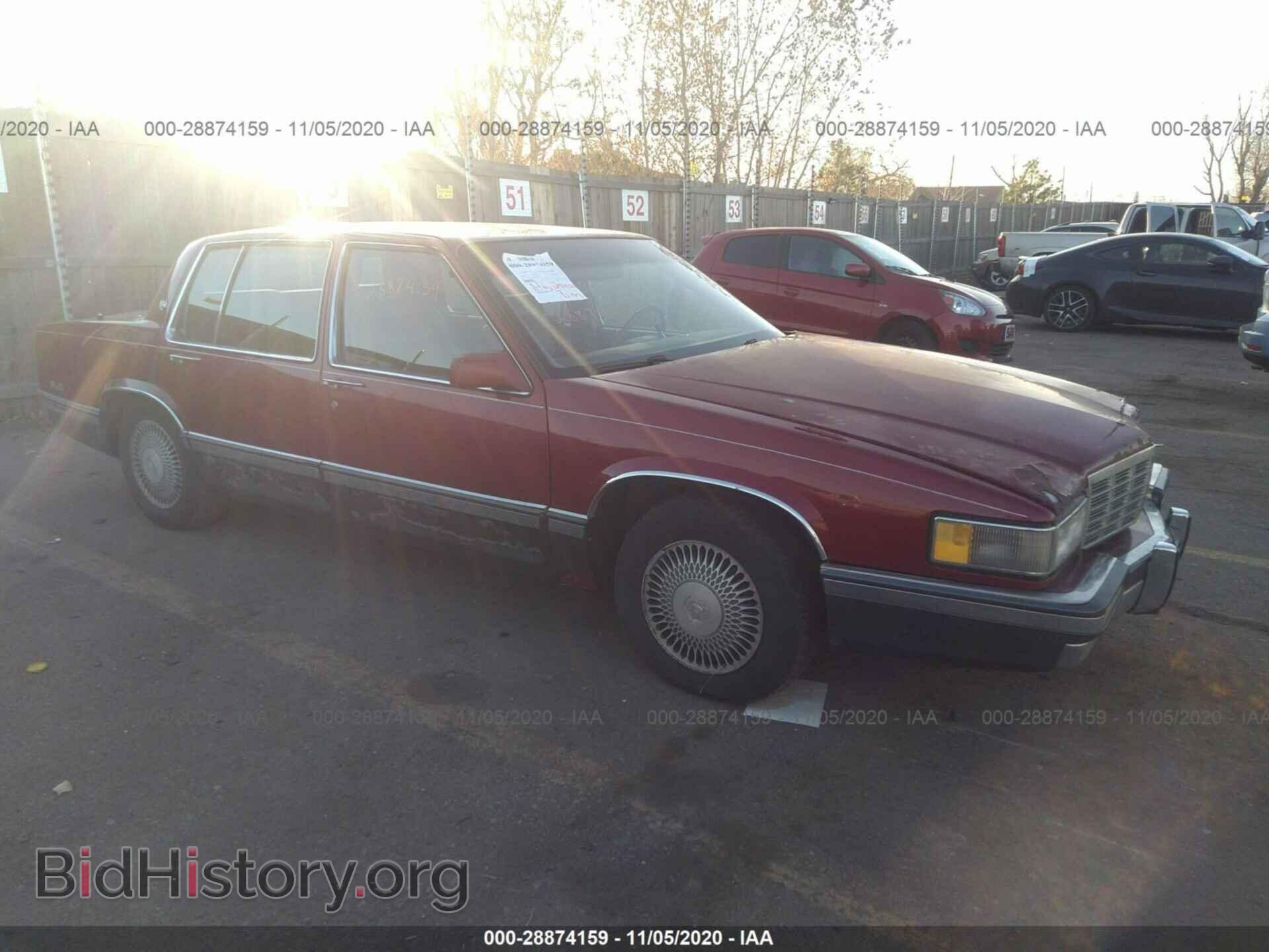 Photo 1G6CD53B6M4206694 - CADILLAC DEVILLE 1991