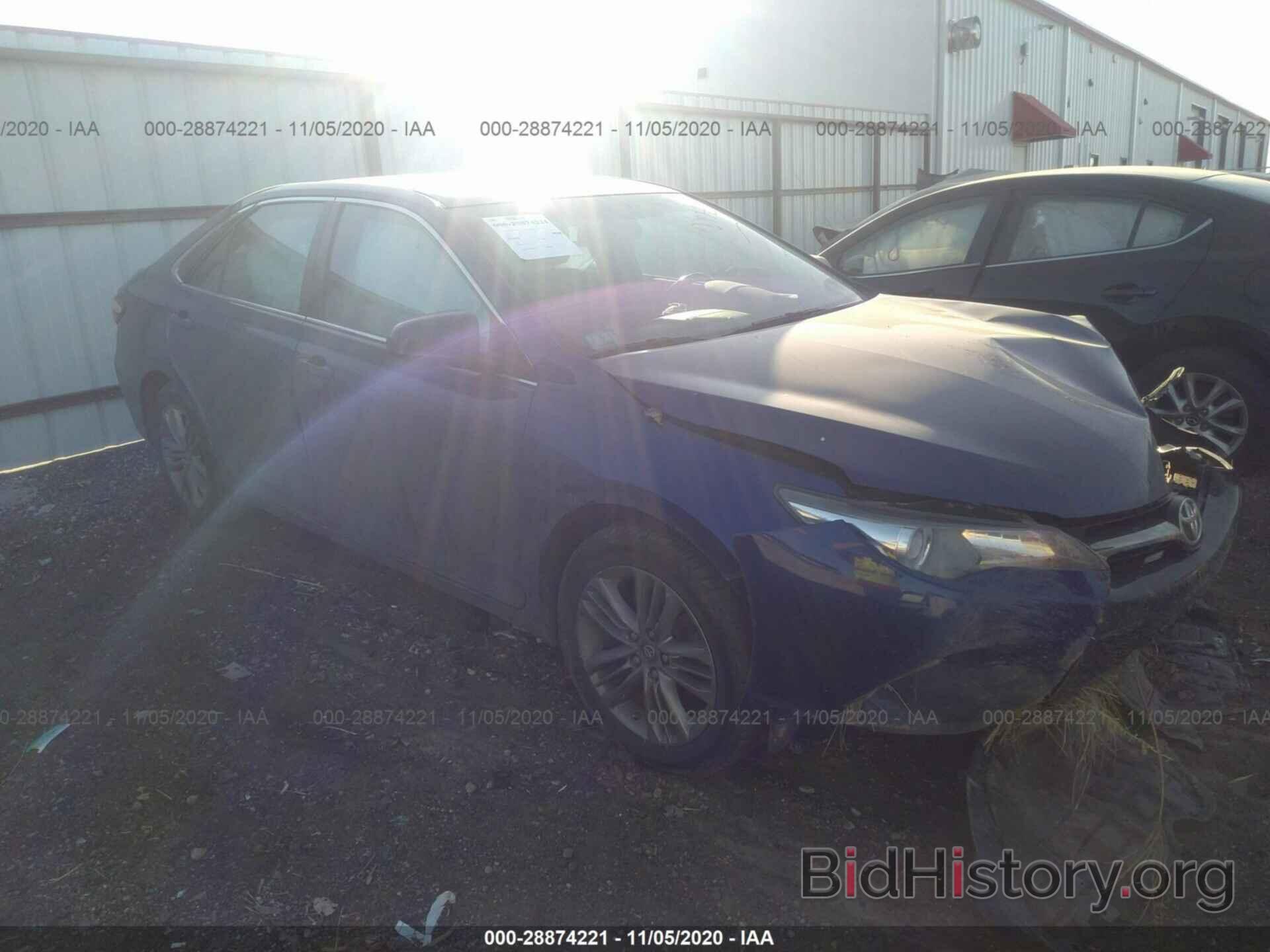 Photo 4T1BF1FK3GU571857 - TOYOTA CAMRY 2016