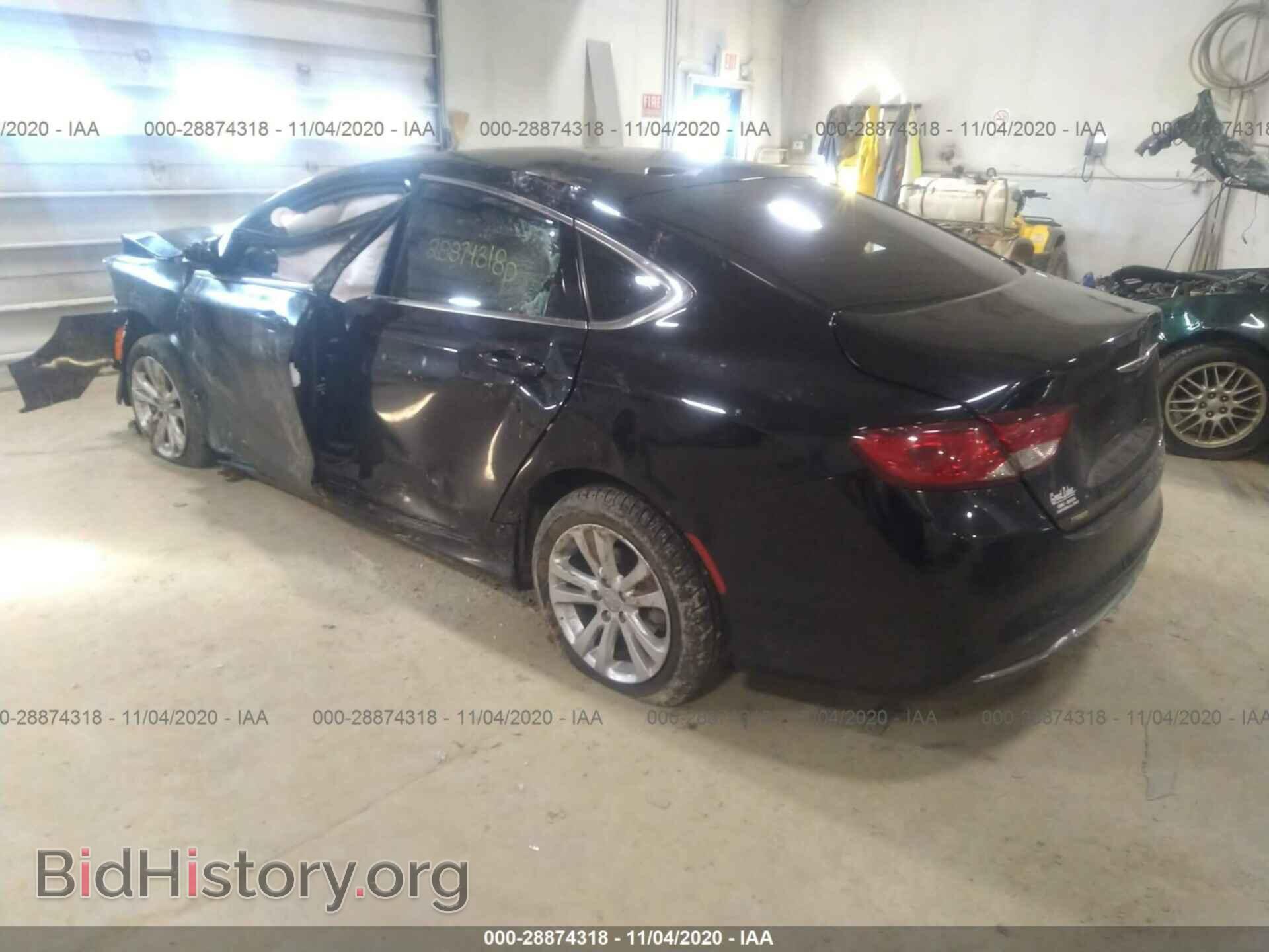 2016 CHRYSLER 200 - VIN: 1C3CCCAB6GN177515 - Фото 3