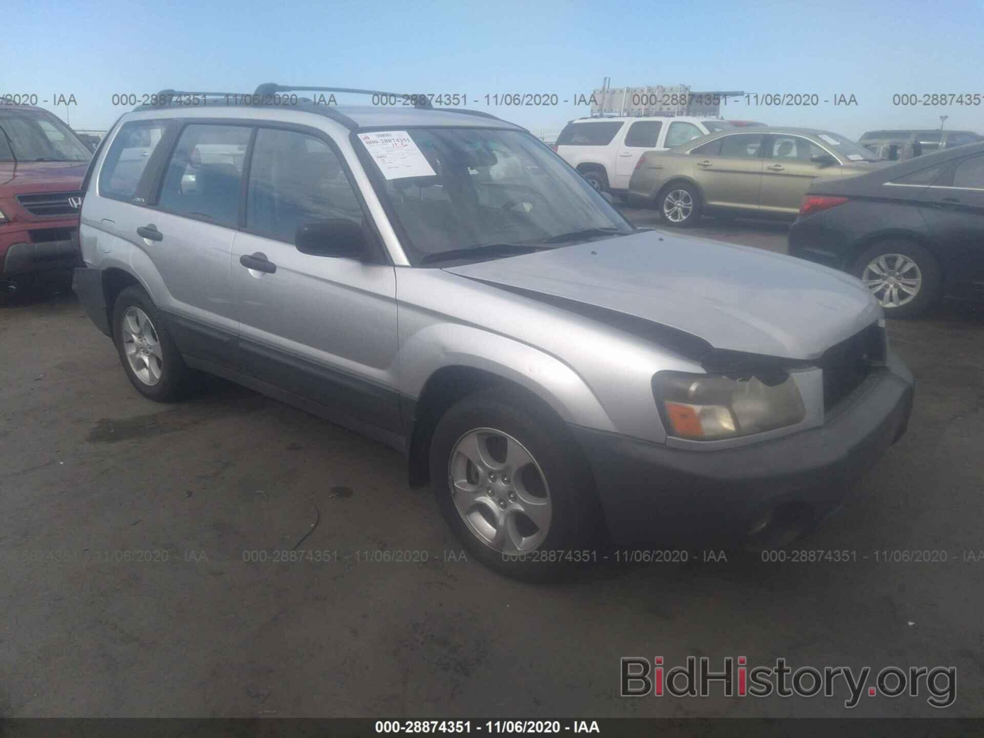 Photo JF1SG63684H704516 - SUBARU FORESTER 2004