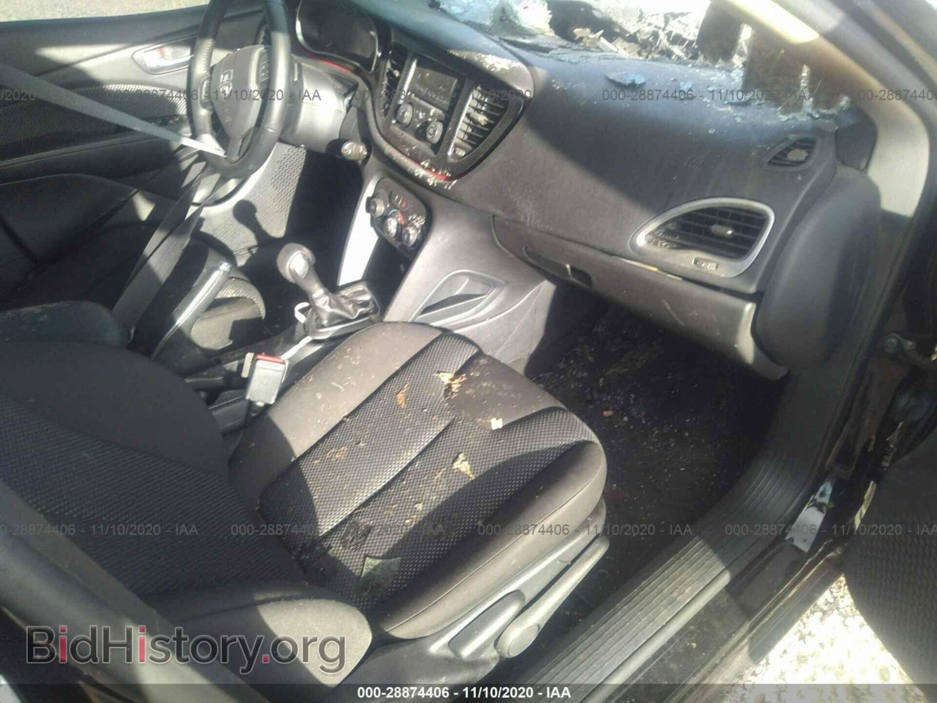 2016 DODGE DART - VIN: 1C3CDFFA5GD822675 - Фото 5