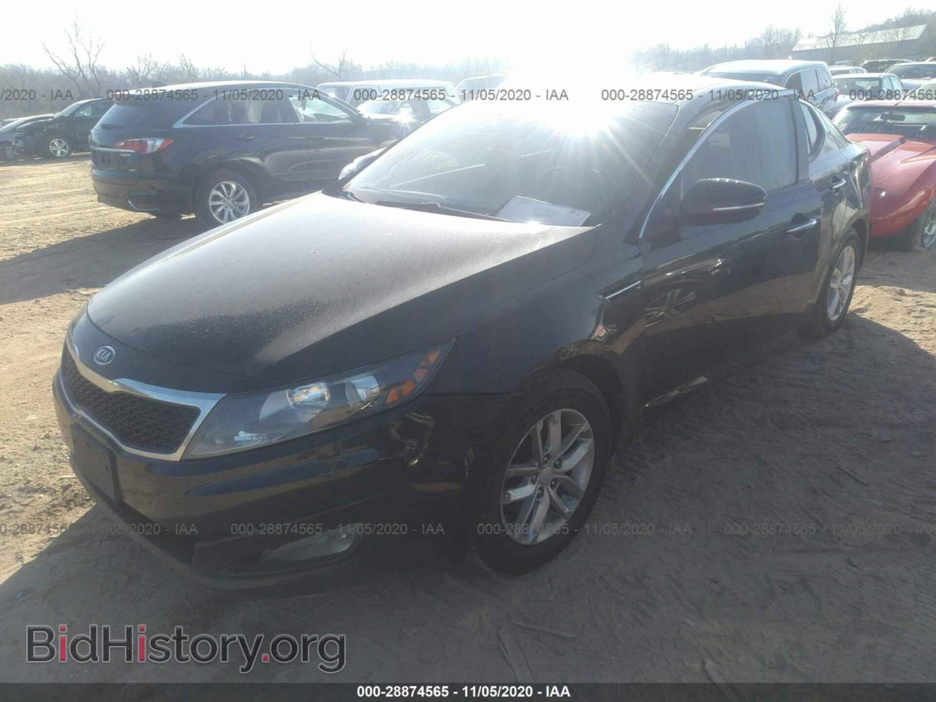 2012 KIA OPTIMA - VIN: 5XXGM4A7XCG021625 - Фото 2