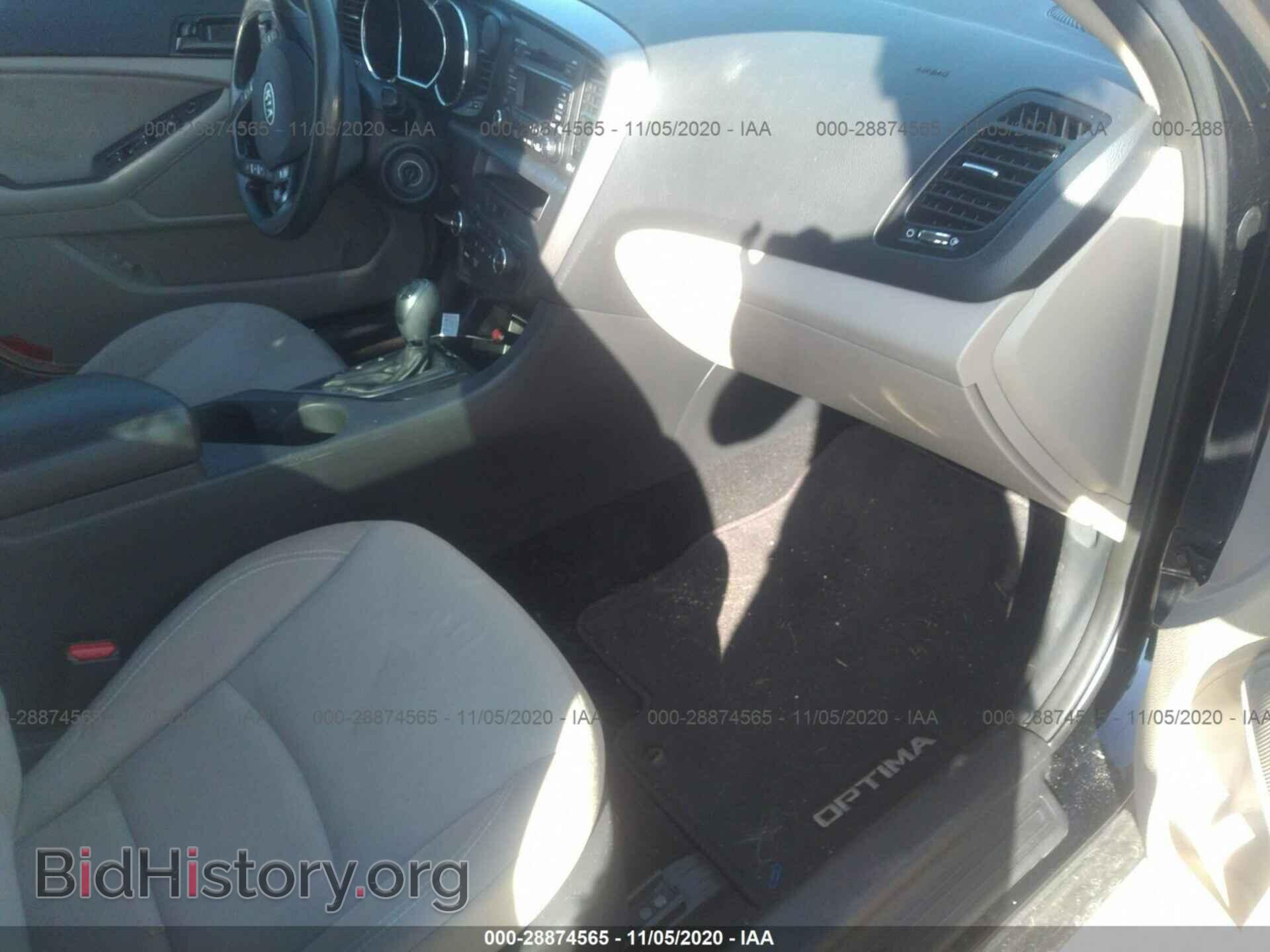2012 KIA OPTIMA - VIN: 5XXGM4A7XCG021625 - Фото 5