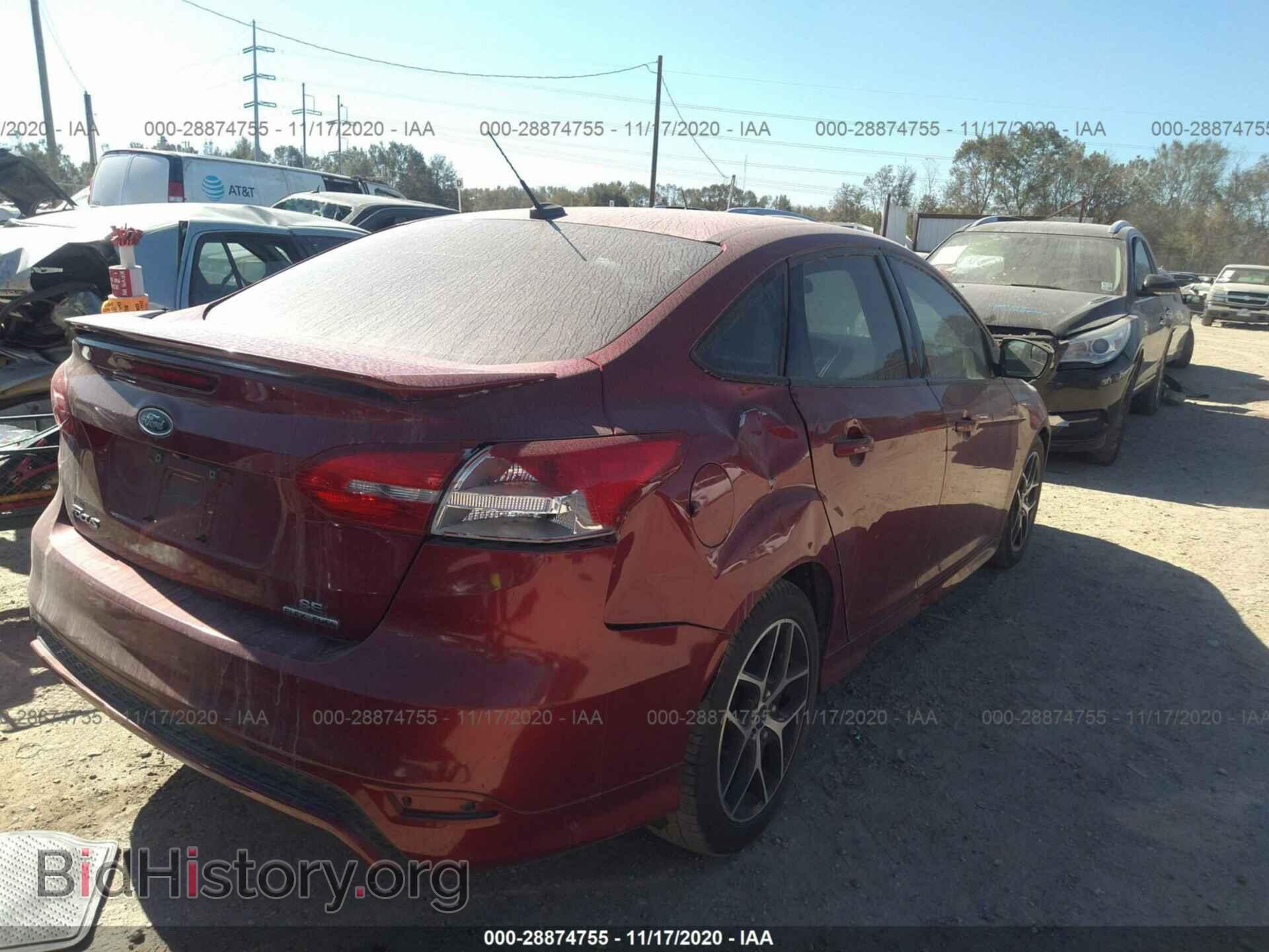 2015 FORD FOCUS - VIN: 1FADP3F2XFL286007 - Фото 4