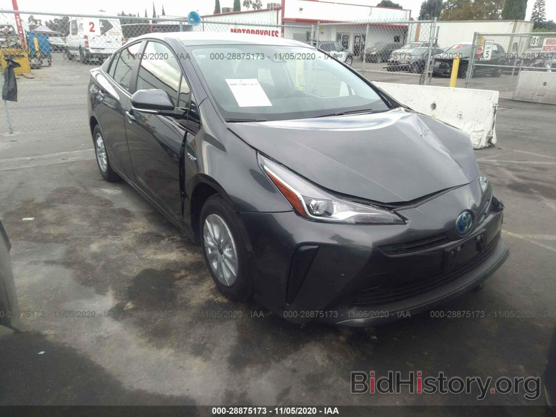 Photo JTDKARFU8L3111340 - TOYOTA PRIUS 2020