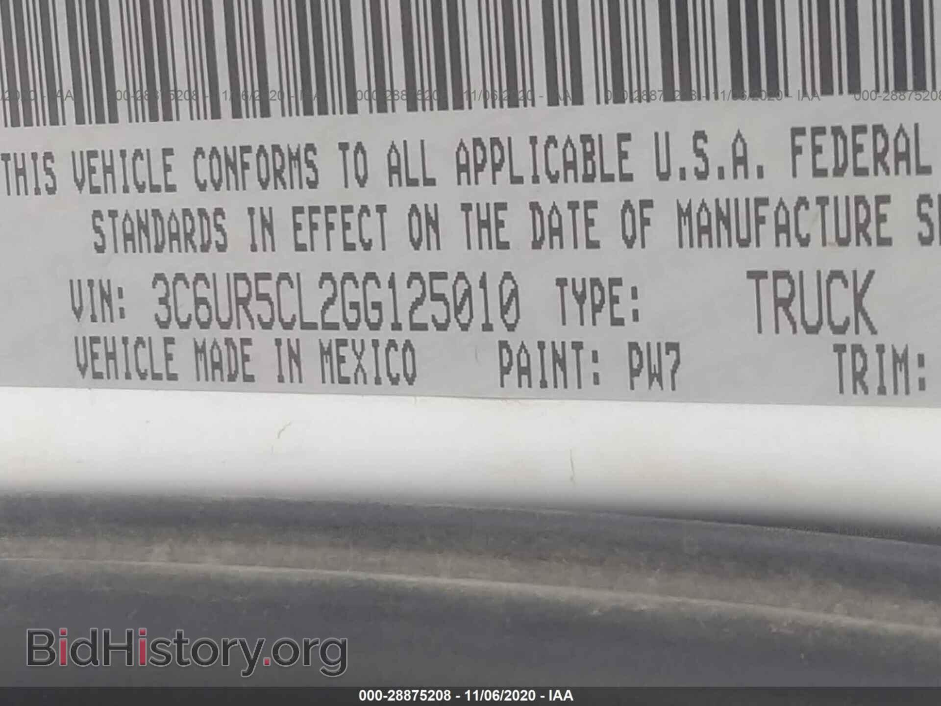 2016 RAM 2500 - VIN: 3C6UR5CL2GG125010 - Фото 9
